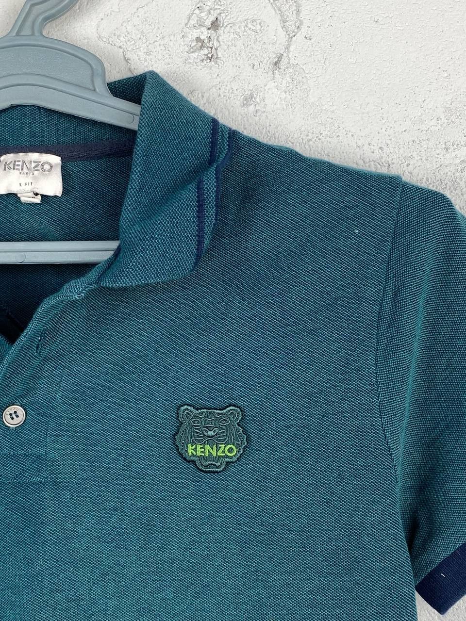 Kenzo Kenzo Paris Cotton Polo Shirt Tee Tiger Logo Size US S / EU 44-46 / 1 - 4 Thumbnail