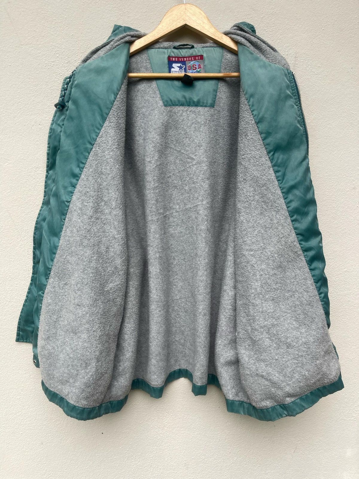 Starter × Vintage Vintage 90s Starter USA Hoodie Jacket Size US M / EU 48-50 / 2 - 14 Thumbnail