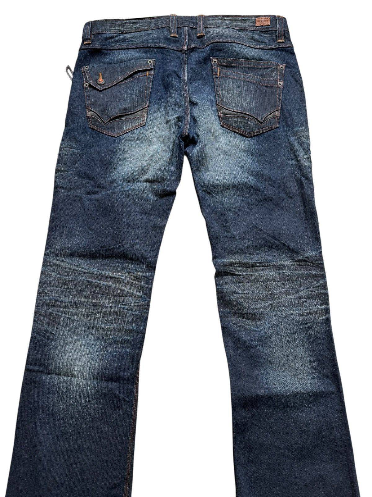 Nicole Club Flared Jeans Sick Nicole Club Claumark Distressed Denim. Size US 35 - 12 Thumbnail