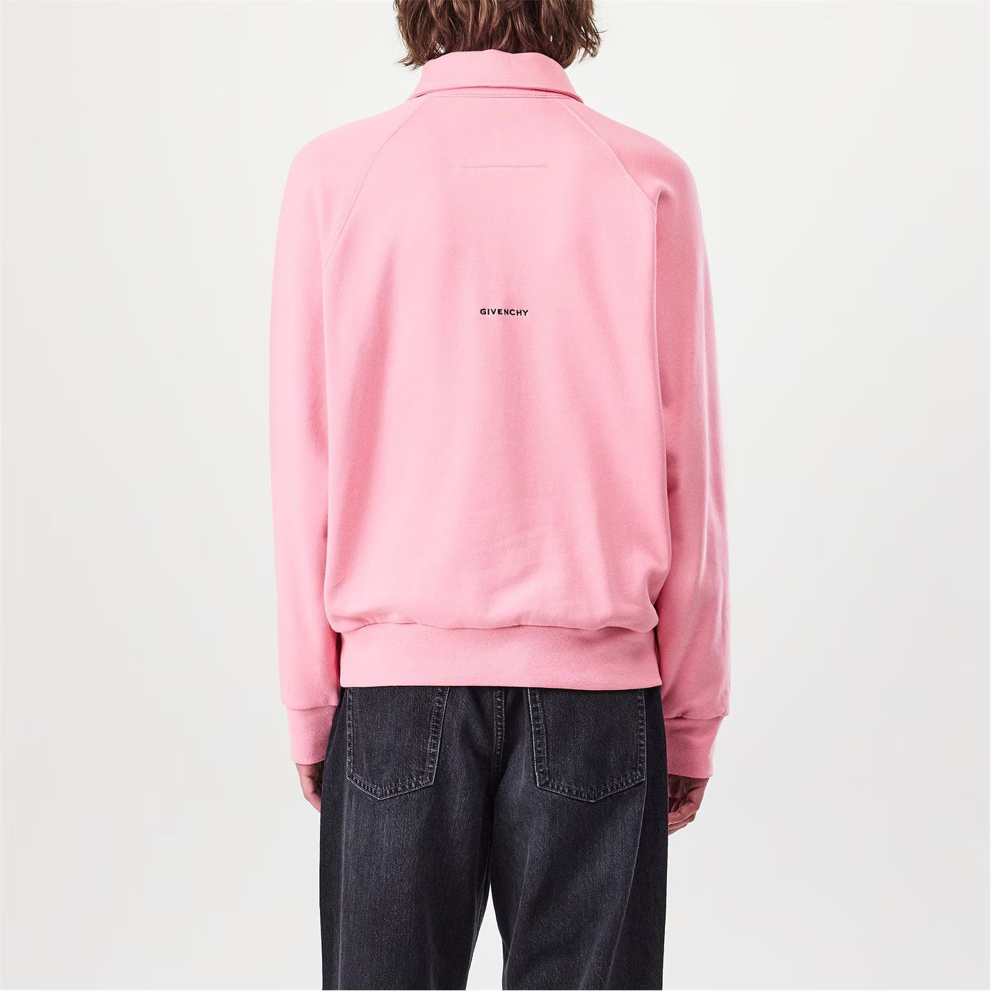 Givenchy o1g2r1mq0426 Long Sleeve Tailored Fit Polo Shirt in Pink Size US L / EU 52-54 / 3 - 3 Thumbnail