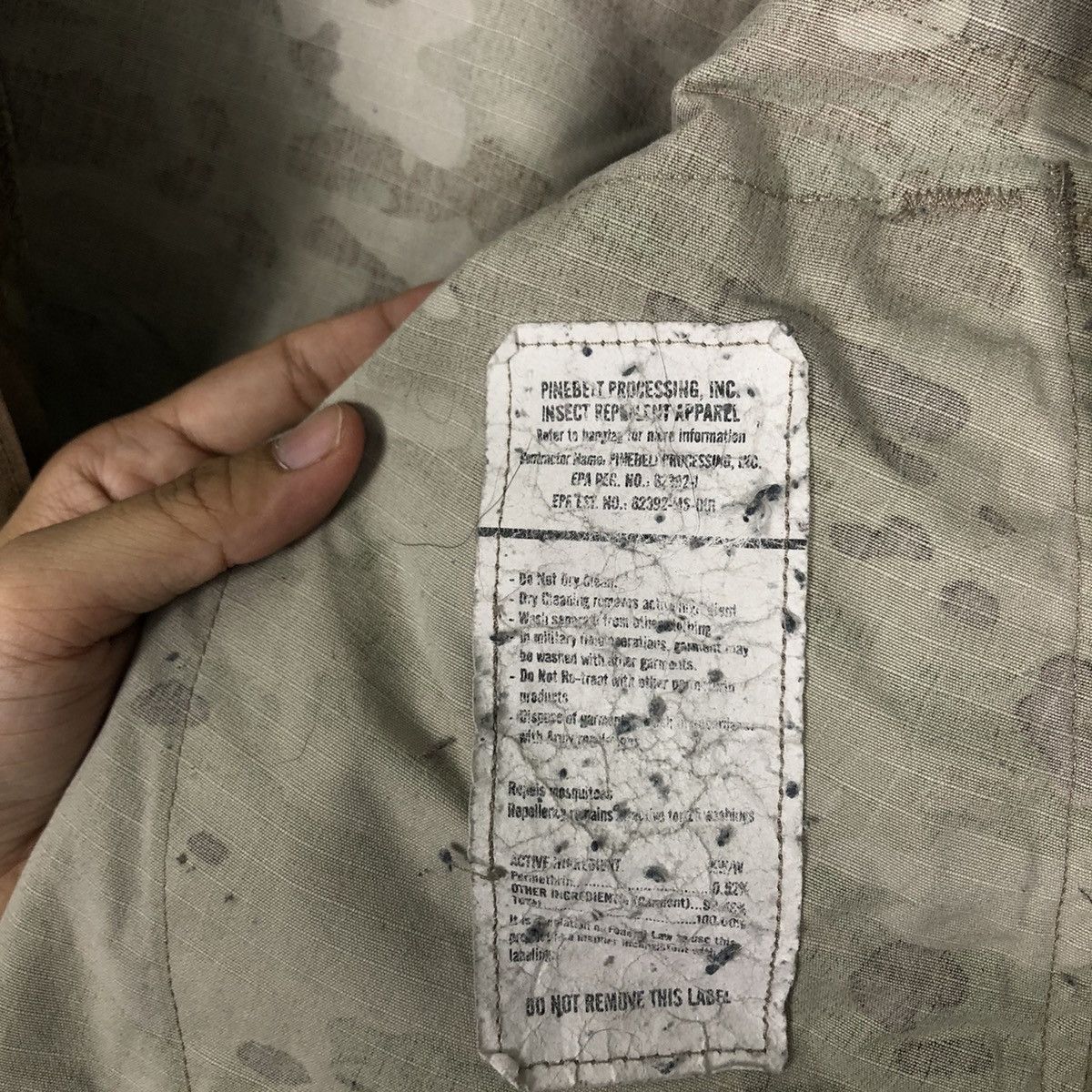 Buzz Rickson's 🔥RARE VINTAGE CHORE INSPECTOR CARGO JACKET CAMO MILITARY Size US M / EU 48-50 / 2 - 20 Thumbnail