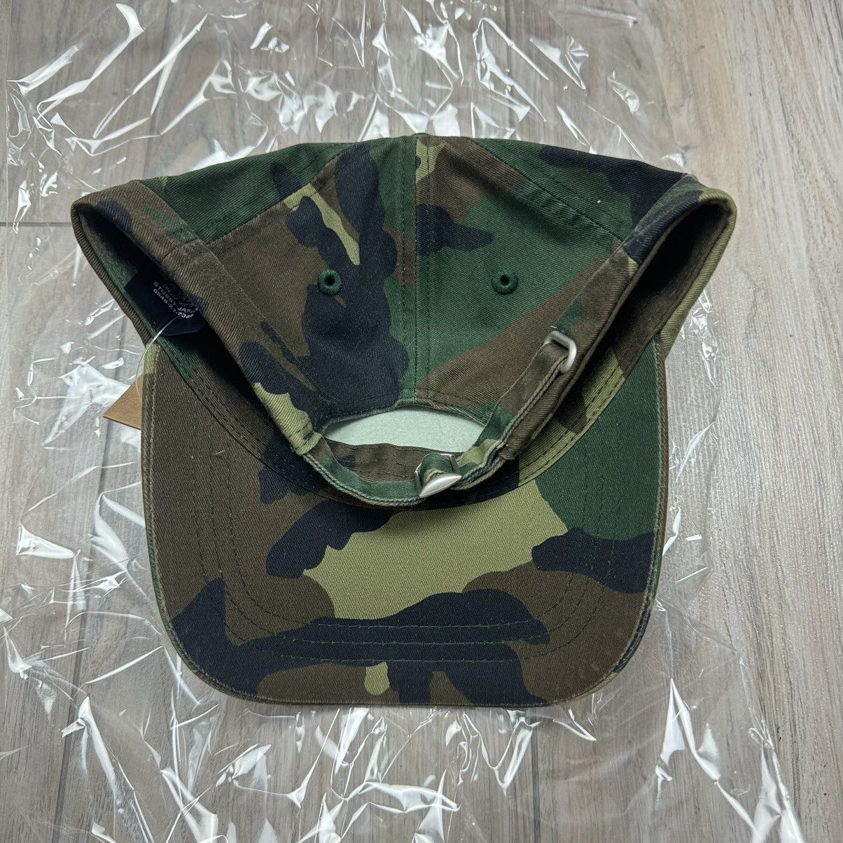 Stussy Stussy Low Pro Washed Cotton Basic Strapback Camouflage Hat Size ONE SIZE - 7 Thumbnail
