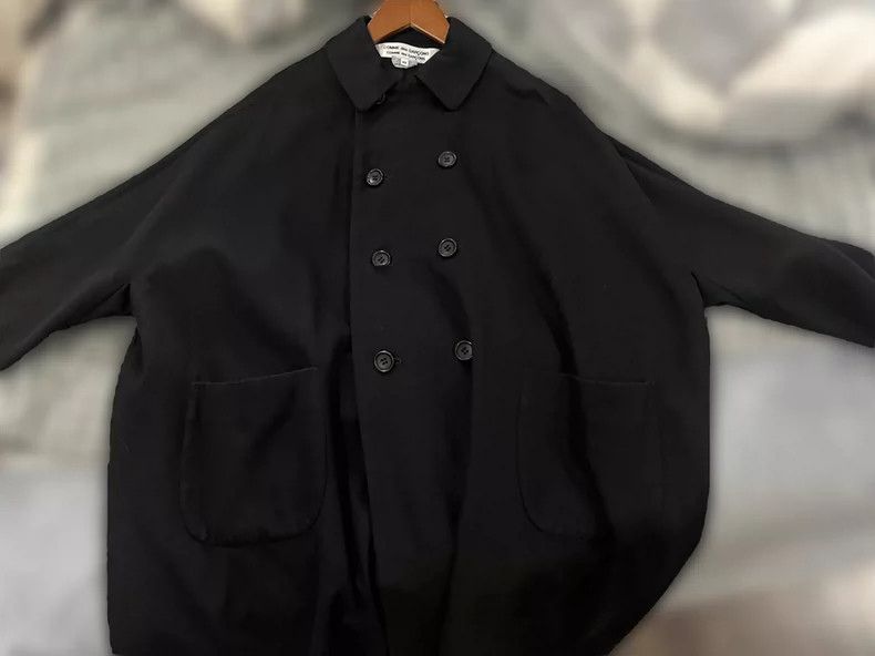 Comme Des Garcons Black double breasted coat