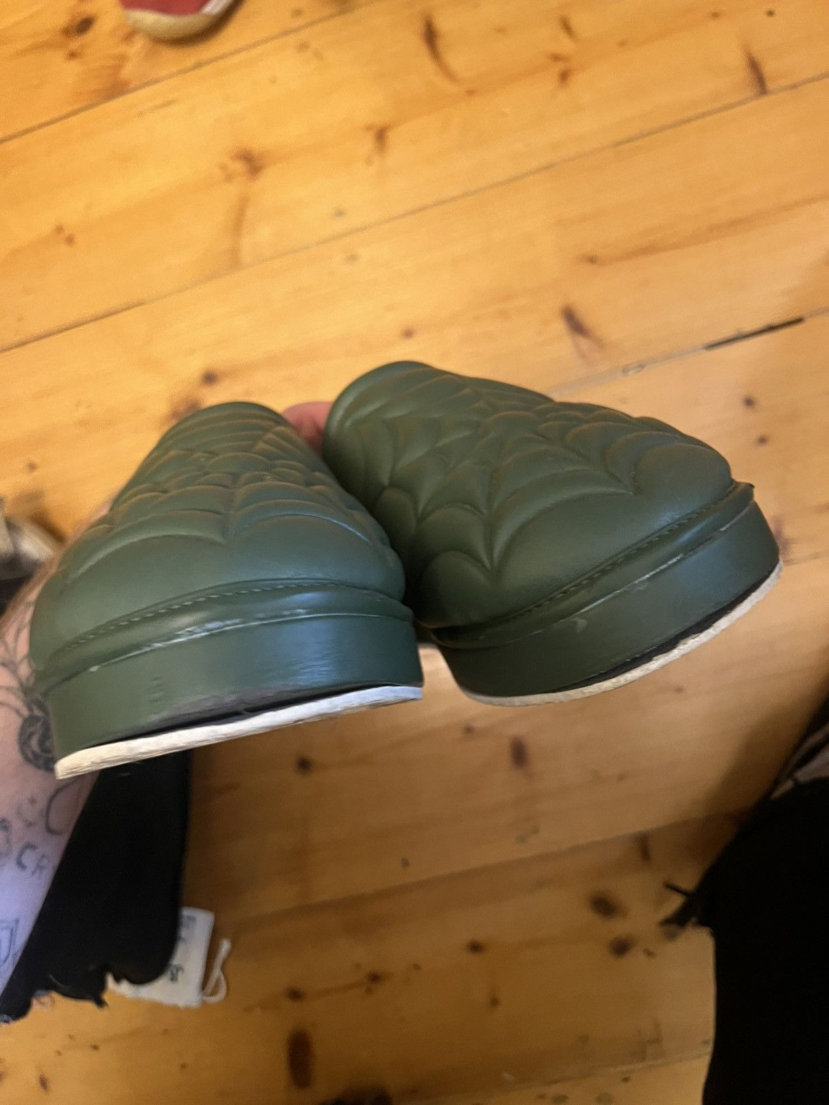 Other GREY web mules Size US 10 / EU 43 - 4 Thumbnail