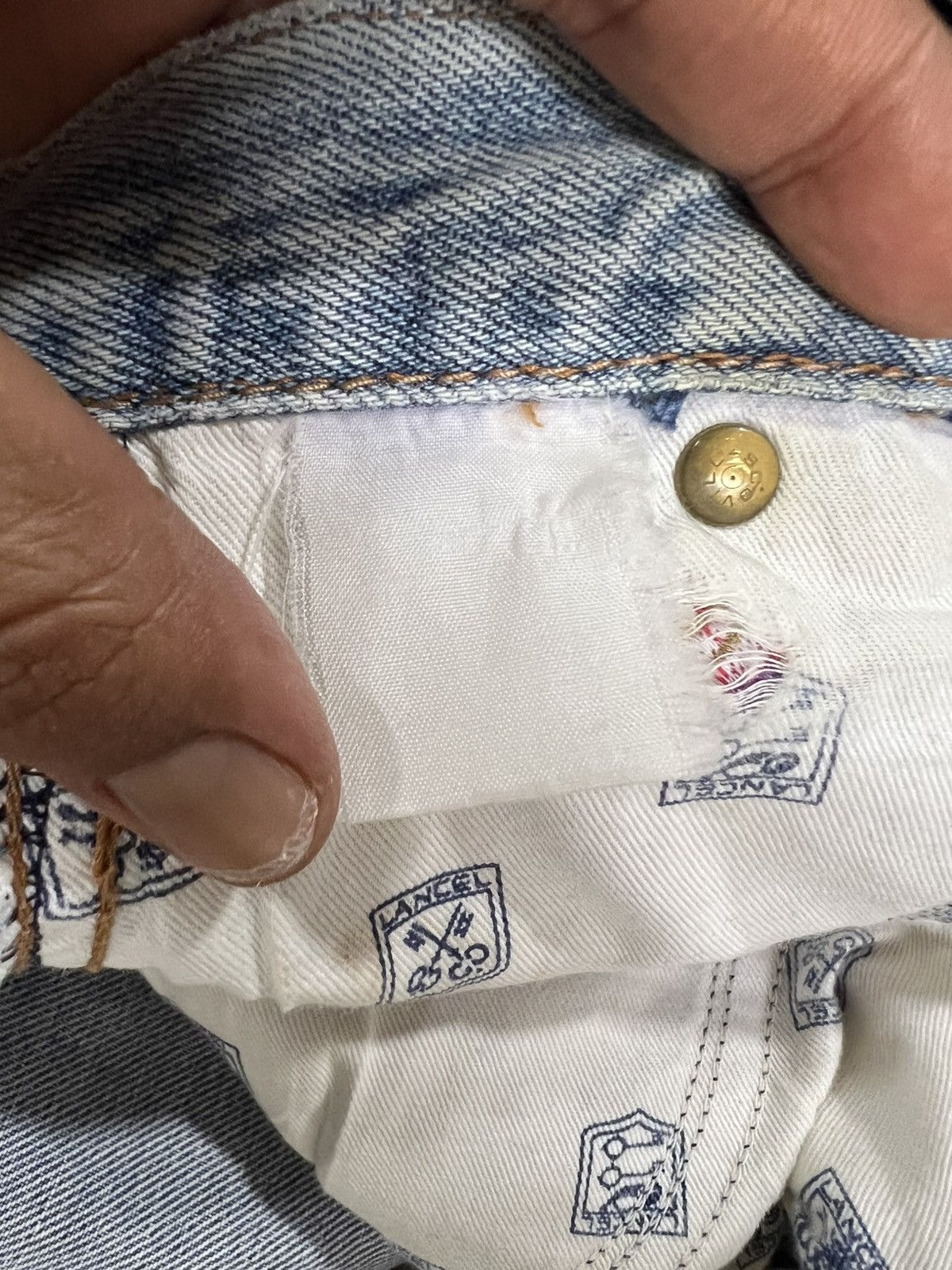 Lancel 🔥Vintage Lancel Distressed Denim Size US 28 / EU 44 - 18 Thumbnail