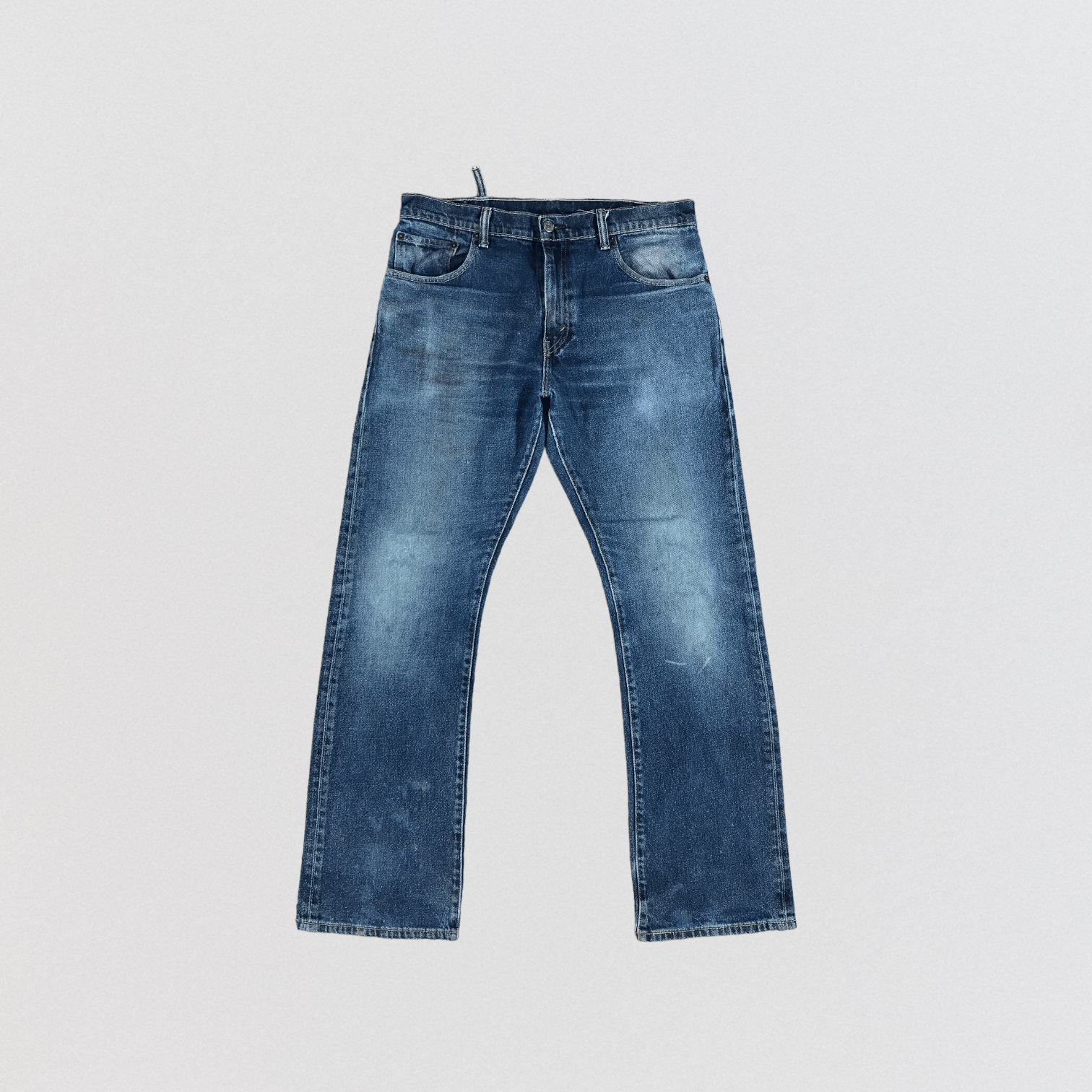 Levi's Vintage Blue Wash Levis 517 Flare Jeans-JM2497 Size US 35 - 1 Thumbnail
