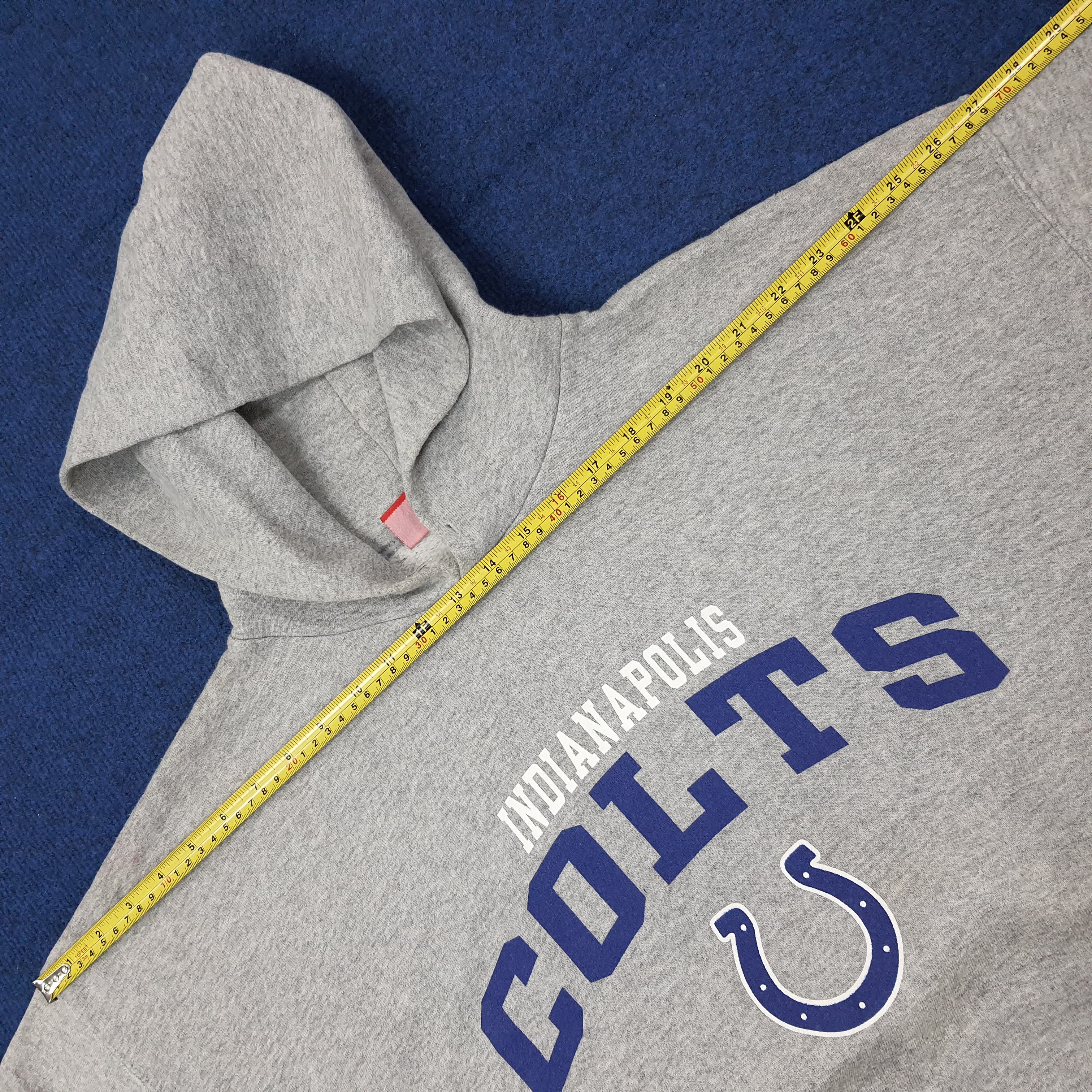 NFL Vintage NFL Indianapolis Colts American Team Hoodie C261N14 Size US XXL / EU 58 / 5 - 6 Thumbnail