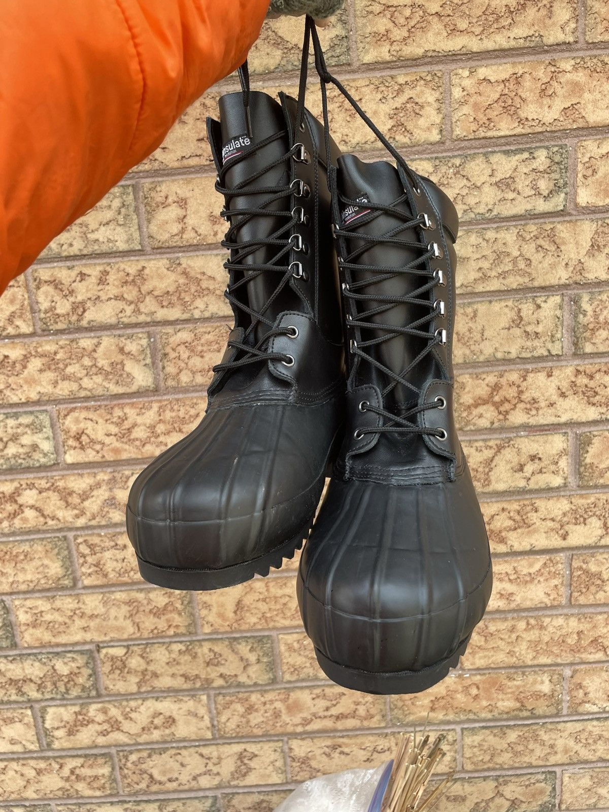 Vintage Vintage Military Lined Combat Boots Size US 10 / EU 43 - 3 Thumbnail