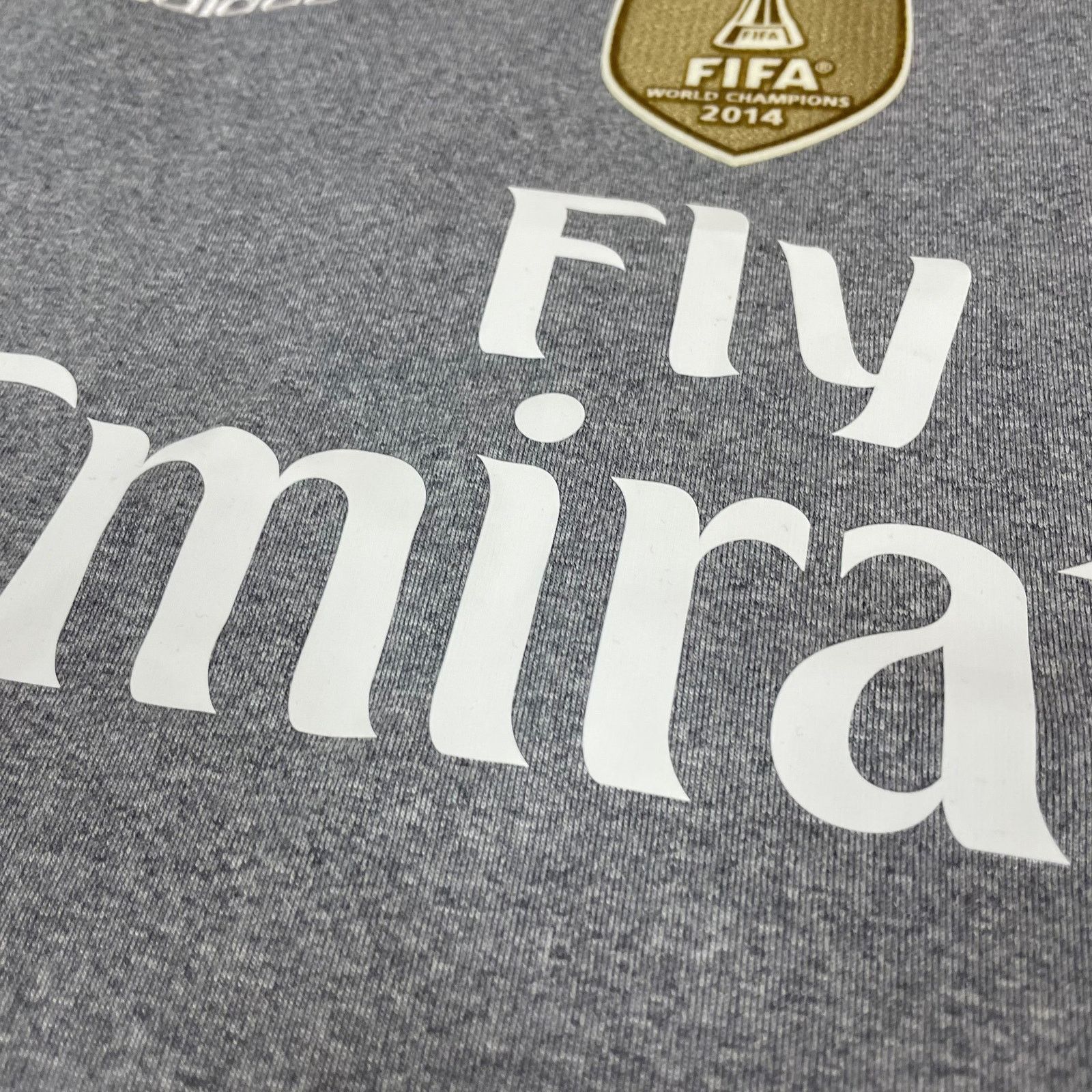 Adidas Adidas Men's Gray Real Madrid CF Cristiano Ronaldo Jersey XL Size US XL / EU 56 / 4 - 9 Thumbnail