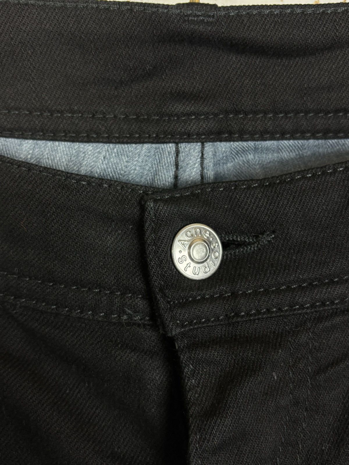 Acne Studios Acne Studios Bla Konst North Stay Black Denim Jeans 31/32 Size US 31 - 3 Thumbnail