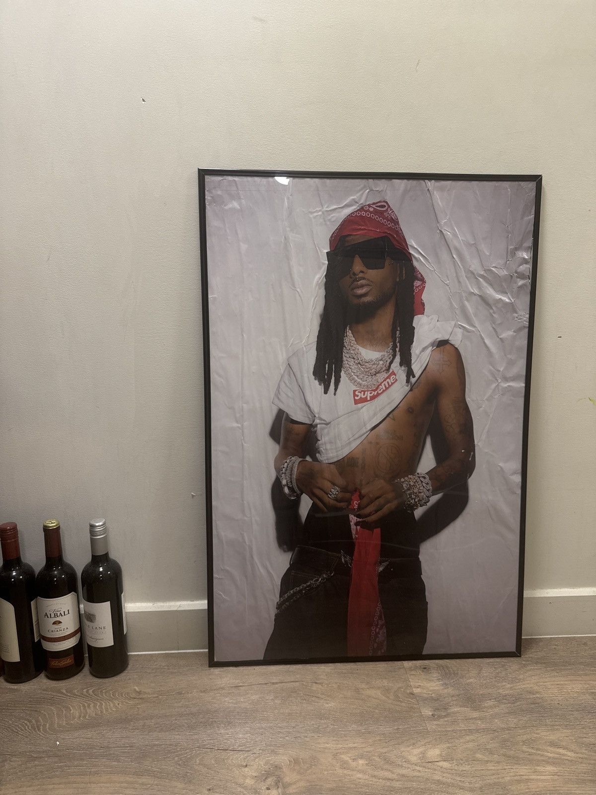 Supreme Playboi Carti poster from nyc | Grailed