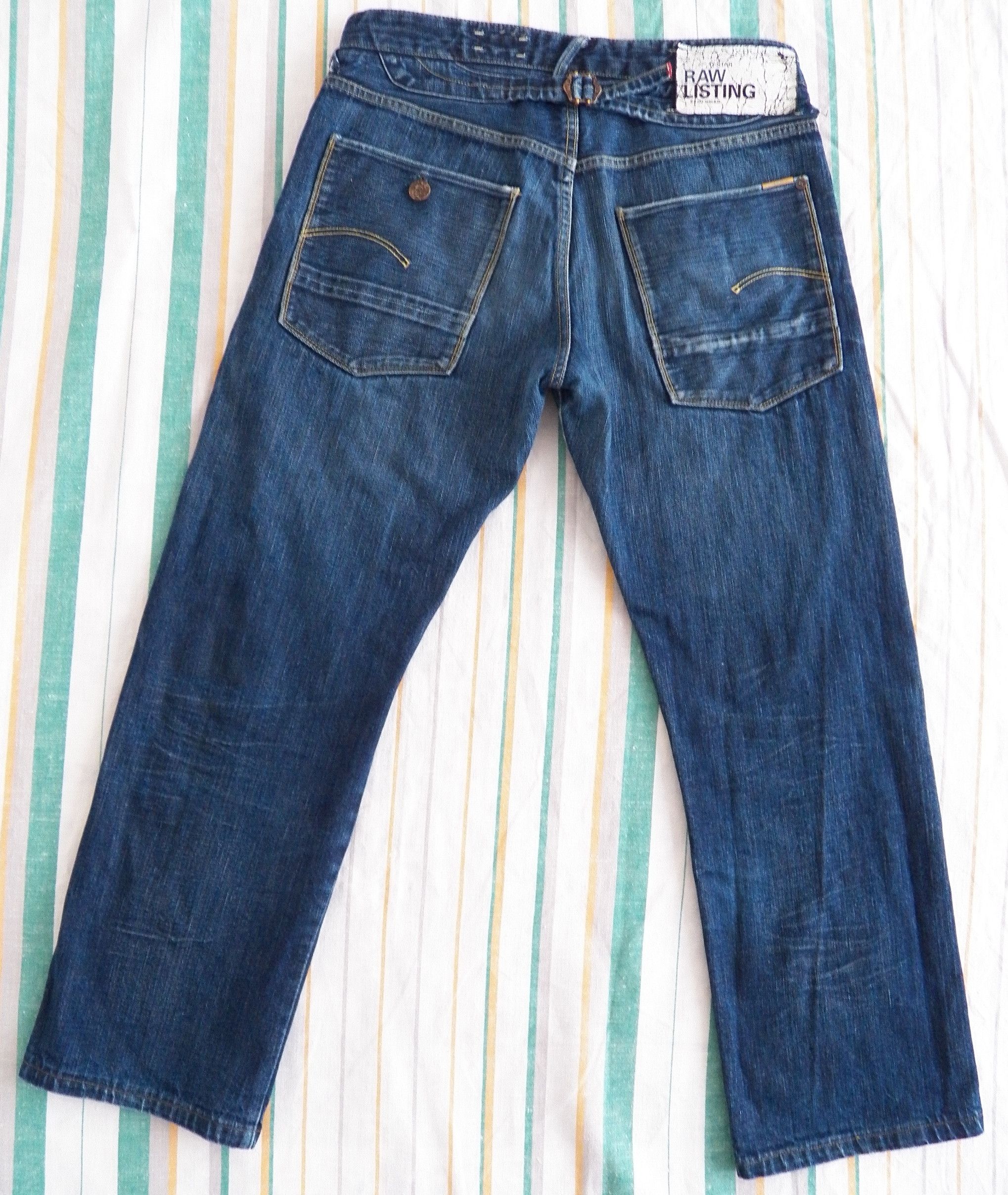 G-Star G-Star RAW Lumber Original Raw Listing Jeans W32 L28 Selvage Size US 32 / EU 48 - 9 Thumbnail