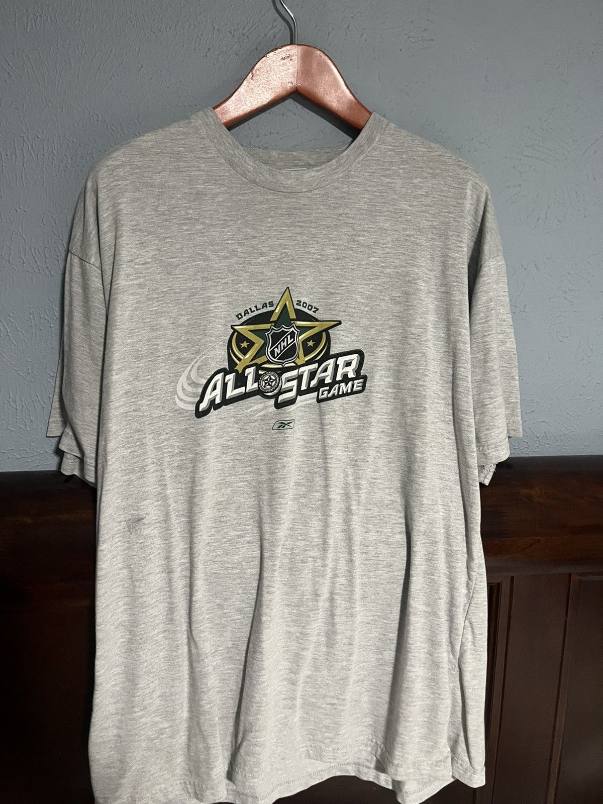 NHL × Reebok × Vintage Vintage 2007 Dallas All Star Game Tee Size US XL / EU 56 / 4 - 1 Thumbnail