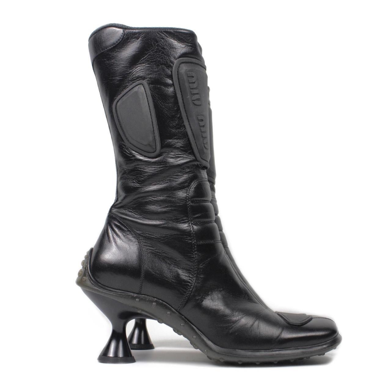 Miu Miu MIU MIU BUBBLE SOLE BOOTS FROM 1999 Size US 8 / IT 38 - 1 Thumbnail