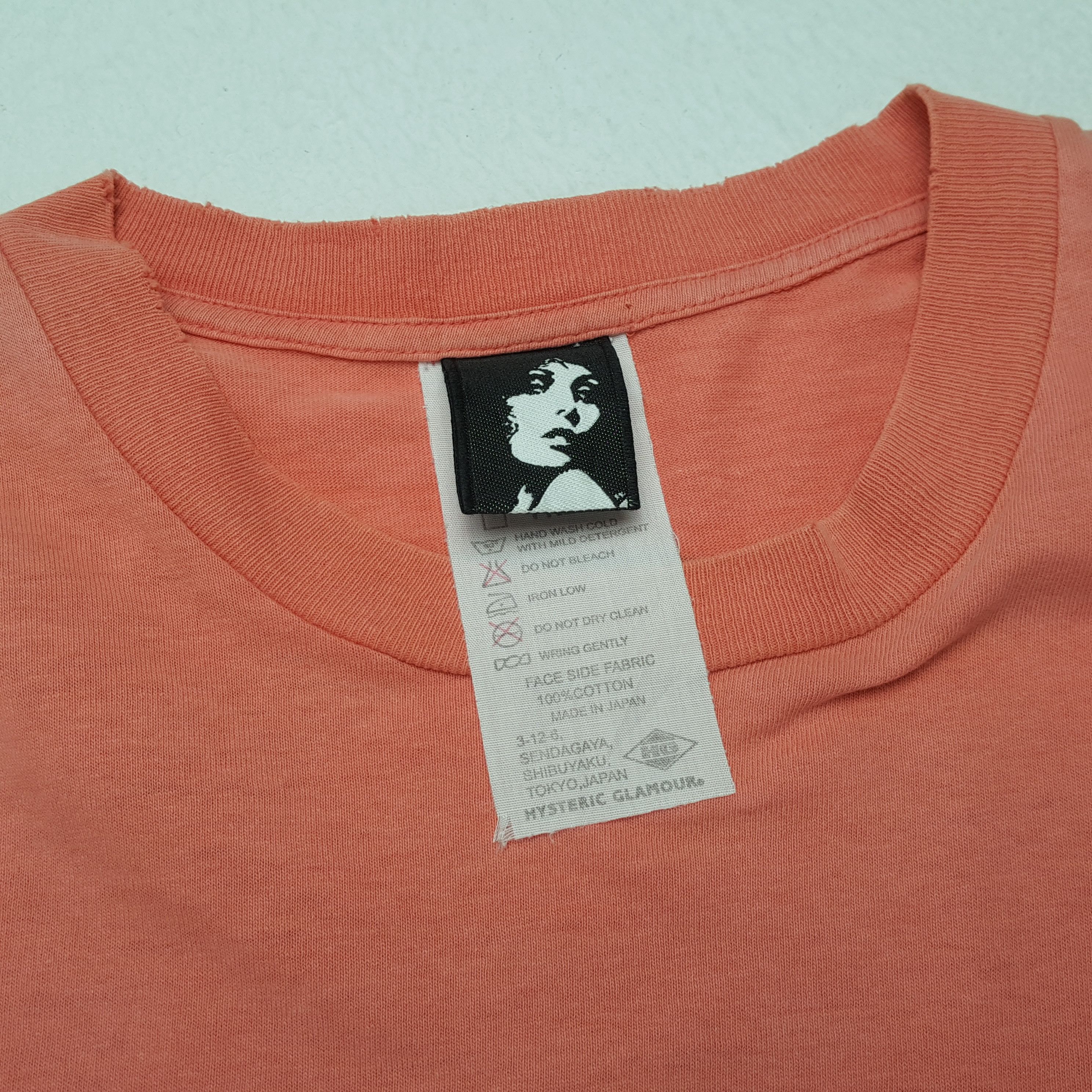 Hysteric Glamour HYSTERIC GLAMOUR Streetwear Style Custom Art Tshirt Size US M / EU 48-50 / 2 - 10 Thumbnail