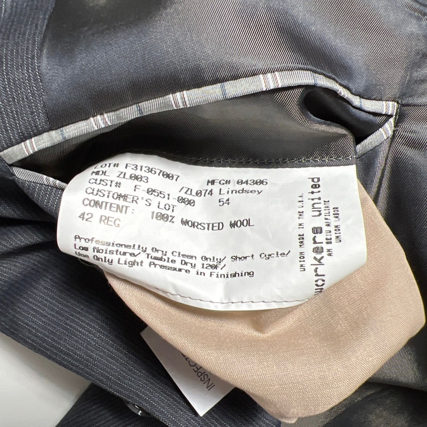 Hickey Freeman Hickey Freeman Mens Blazer Gray Wool Sport Coat Jacket Sz 42 Size US L / EU 52-54 / 3 - 10 Thumbnail