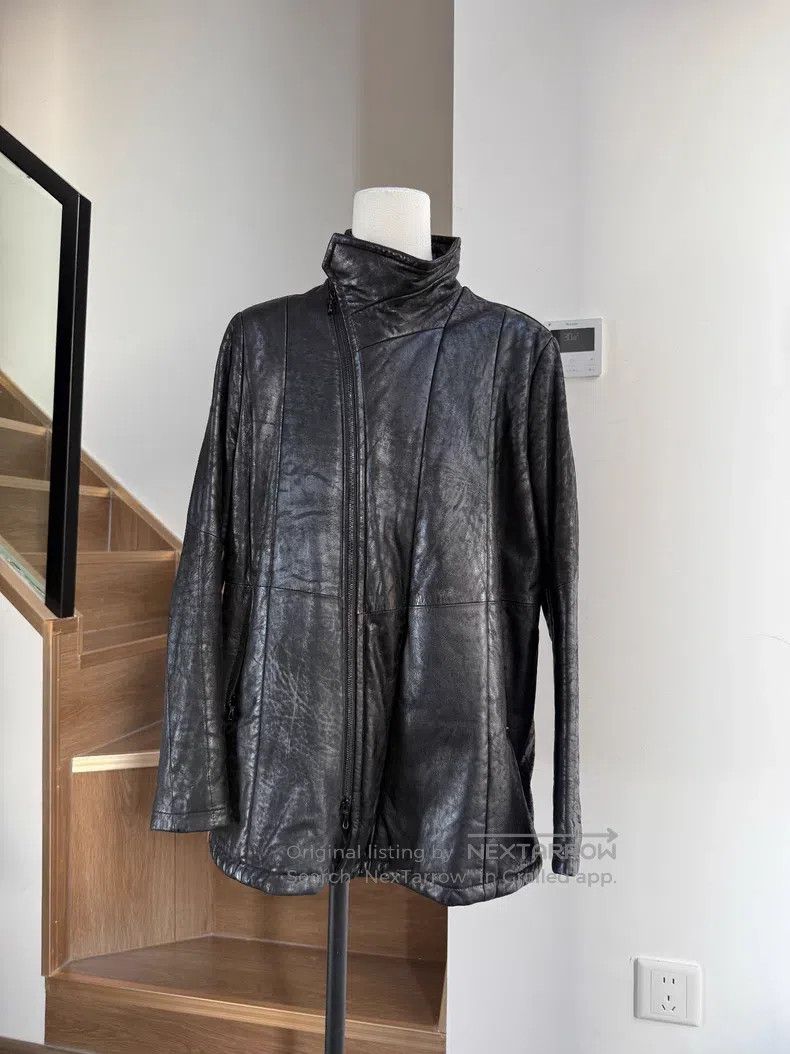 Julius Julius Oversized Lapel Distressed Filled Cotton Sheepskin Size US S / EU 44-46 / 1 - 3 Thumbnail