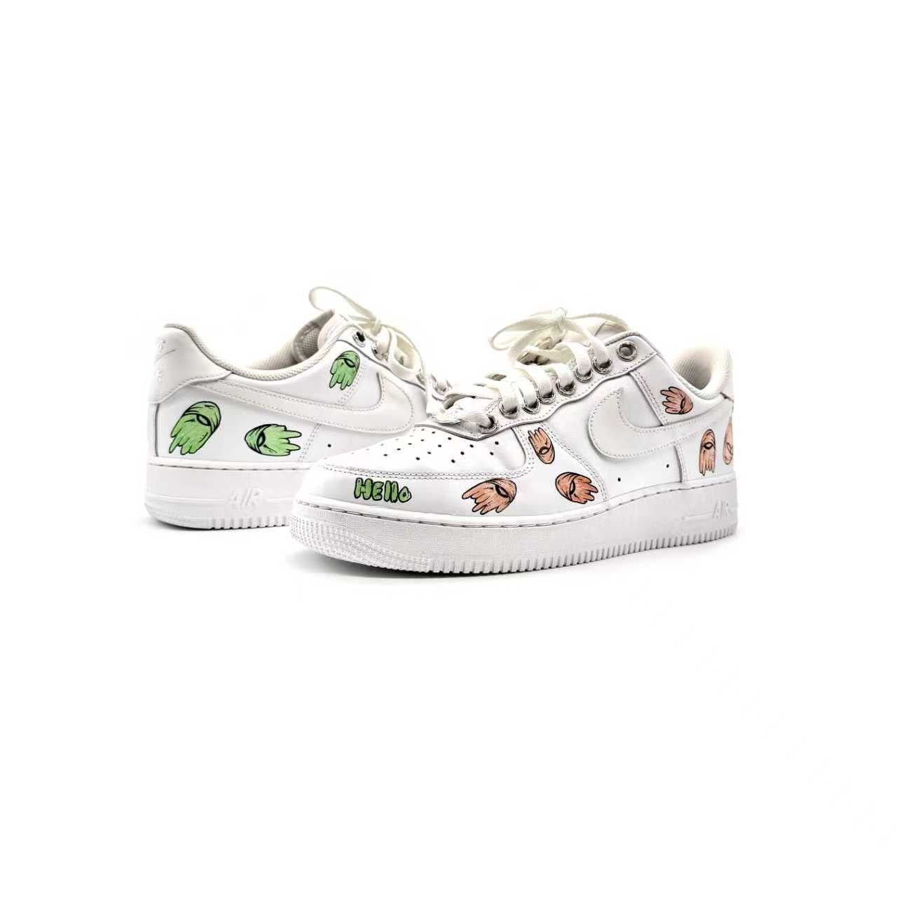 Chrome Hearts Chrome Hearts Air Force 1 Matty Boy White Sneakers Size US 12 / EU 45 - 4 Thumbnail
