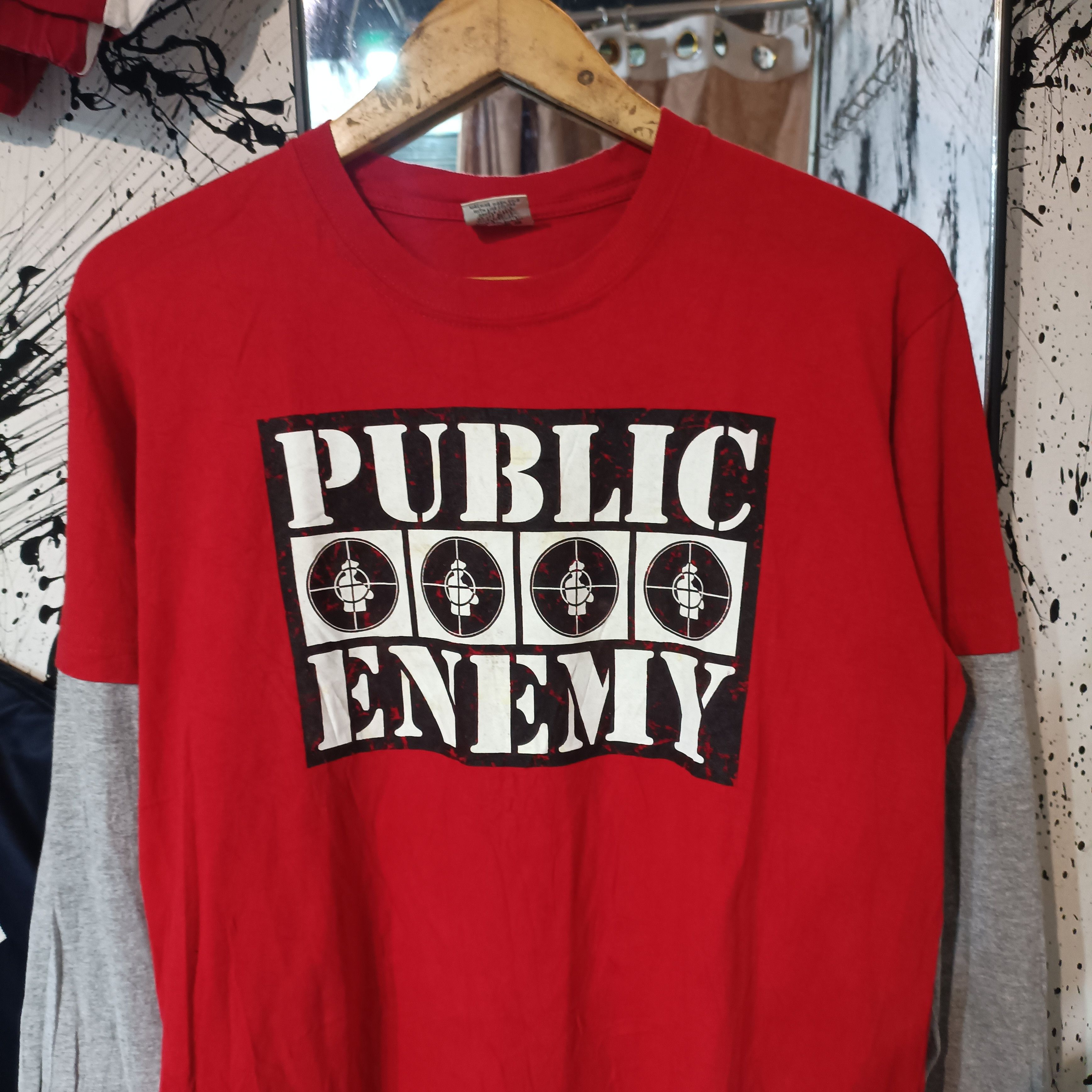 Rap Tees Vintage 2002 Public Enemy Tee Size US M / EU 48-50 / 2 - 2 Thumbnail