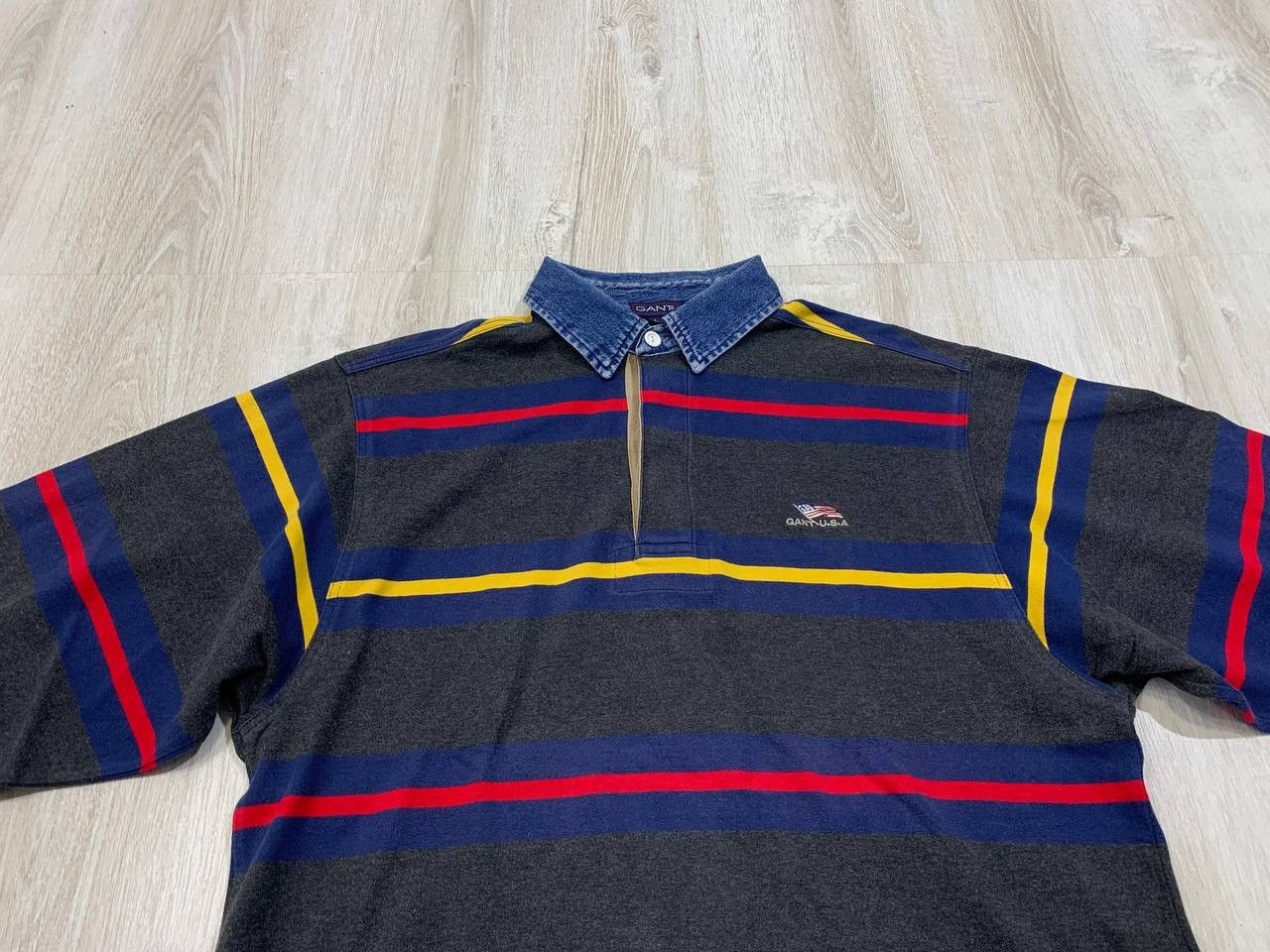 Gant × Vintage Mens vintage longsleeve rugby GANT Size L Size US L / EU 52-54 / 3 - 3 Thumbnail