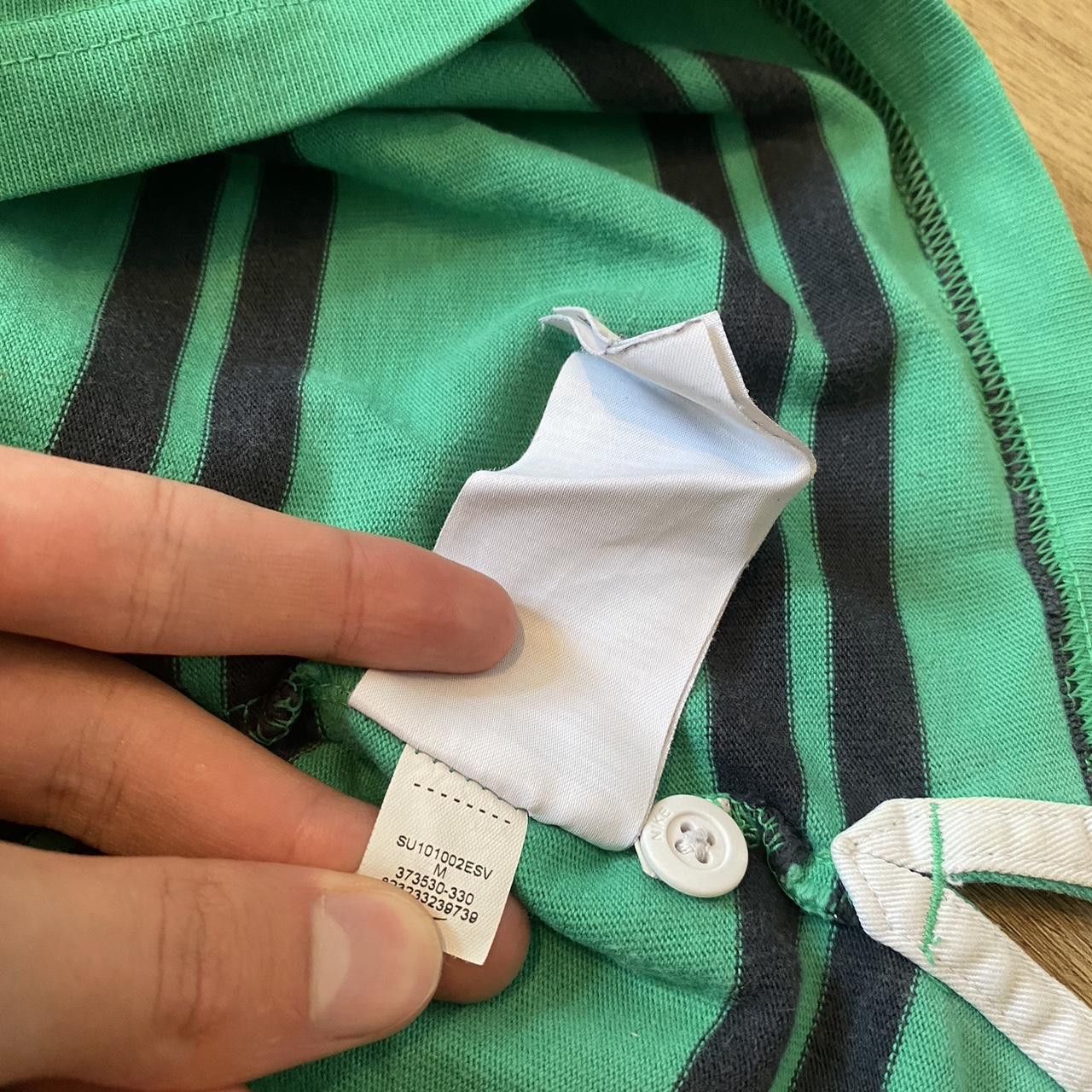 Nike Nike turquoise and black polo shirt y2k 2000s Size US M / EU 48-50 / 2 - 5 Thumbnail