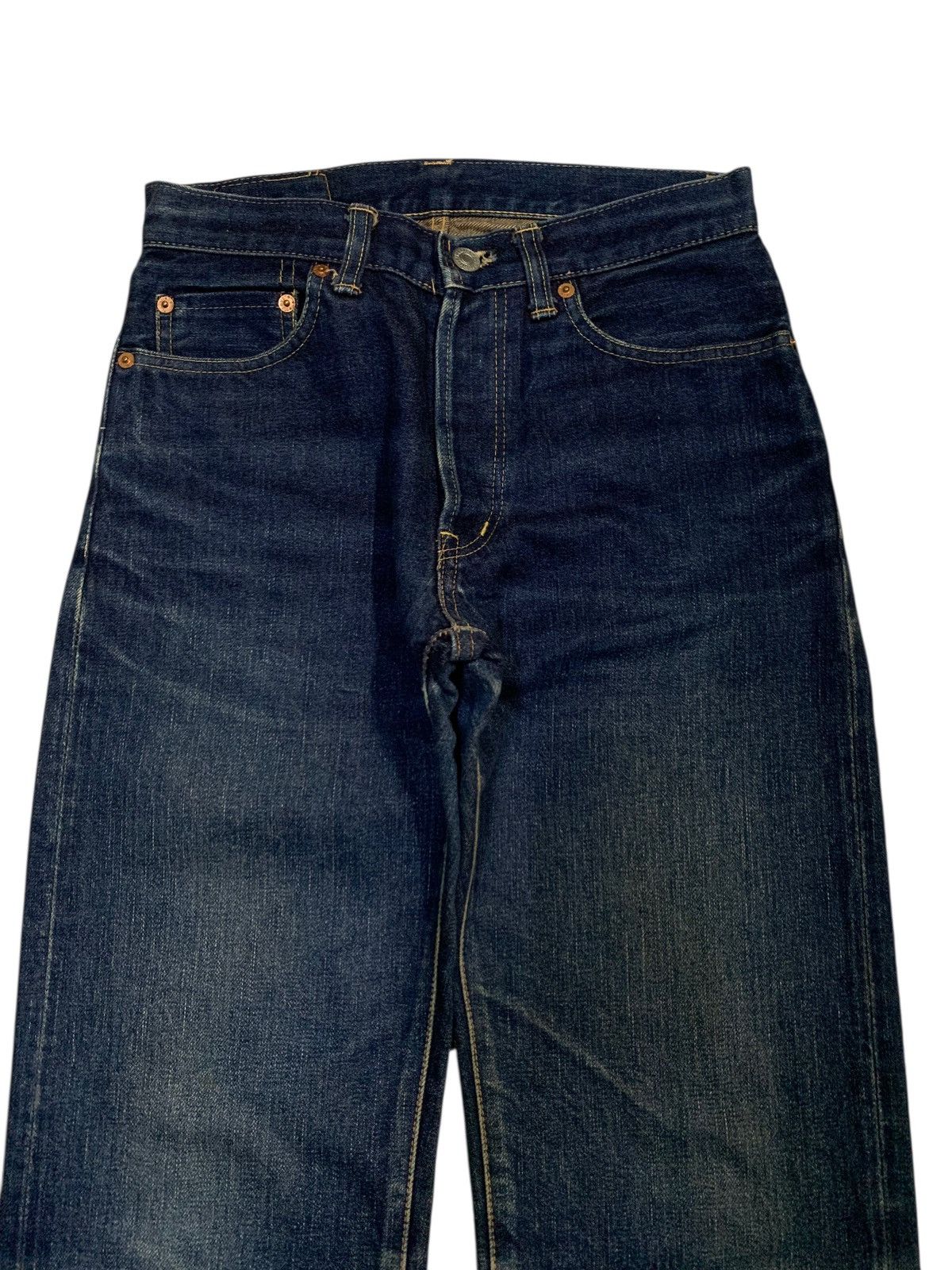 Kapital Vintage Hr Market Selvedge Button fly Faded Distressed Denim Size US 27 - 6 Thumbnail