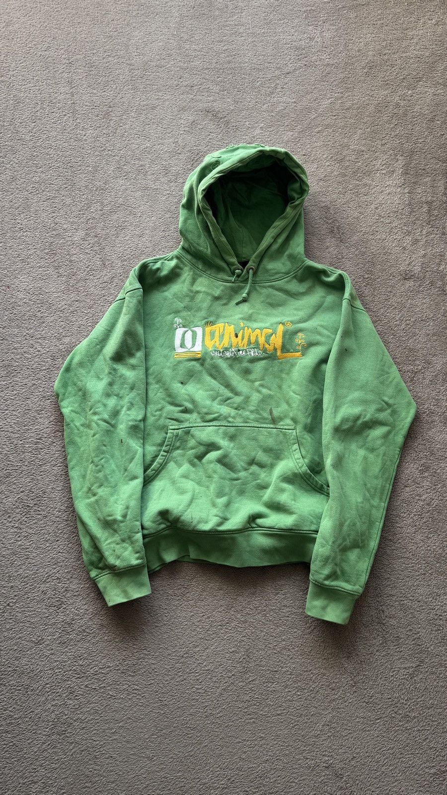 Hysteric Glamour Animal faded Dirty Logo Baggy Hoodie if6was9 Stussy LGB SK8 Size US L / EU 52-54 / 3 - 1 Thumbnail