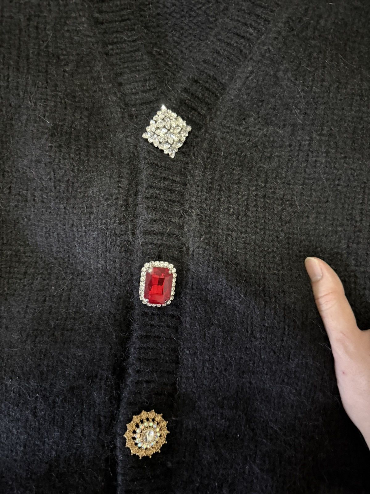 Vetements VETEMENTS ' FANCY BUTTON ' CARDIGAN Size US XS / EU 42 / 0 - 3 Thumbnail
