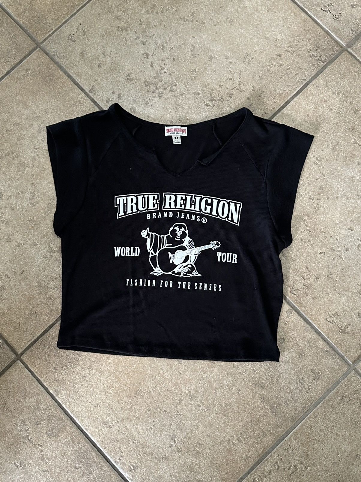 True Religion True Religion Crop Top Size L / US 10 / IT 46 - 1 Thumbnail