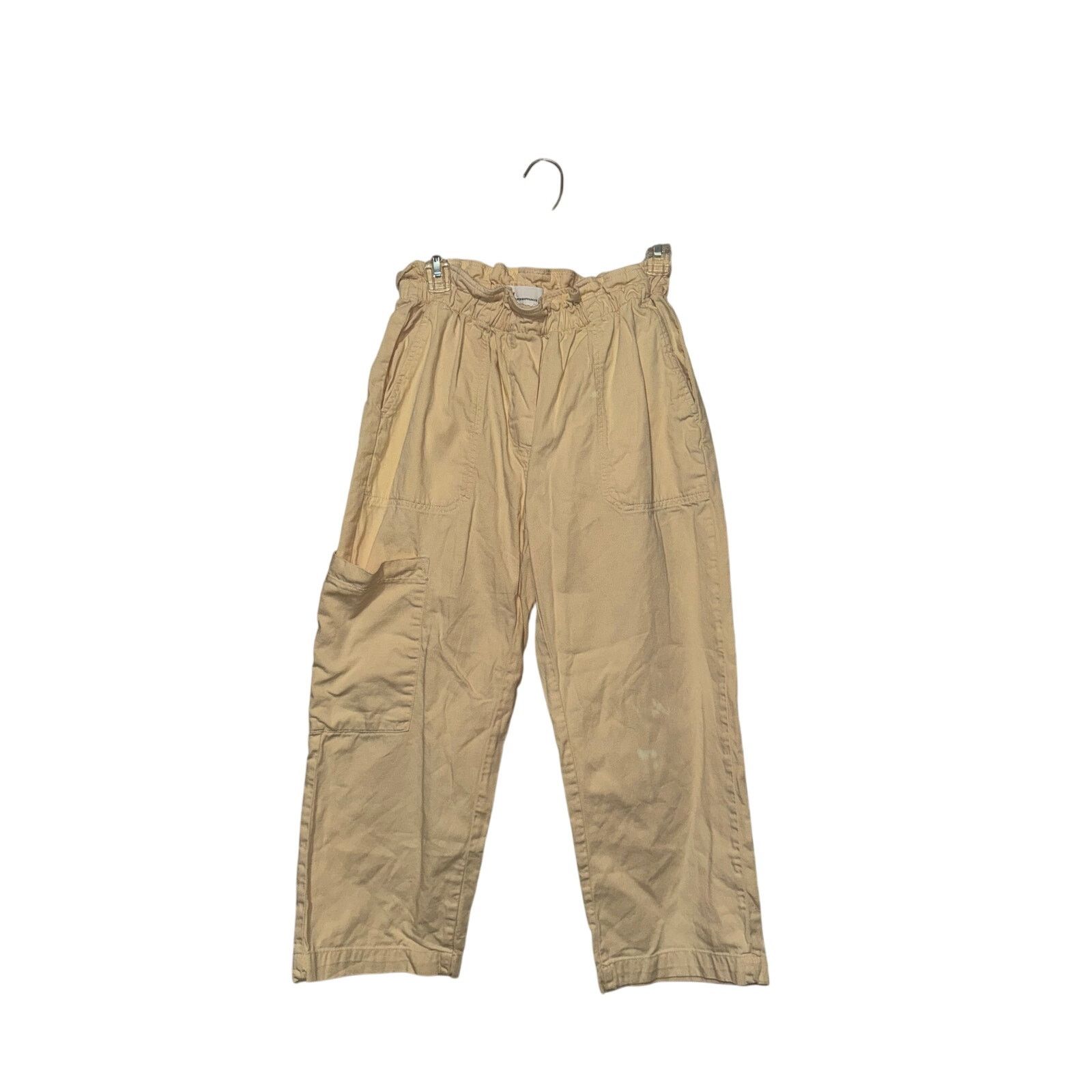 Anthropologie Anthropologie Cropped Paperbag Waist Cargo Pants - Size XS Size 26" / US 2 / IT 38 - 1 Thumbnail