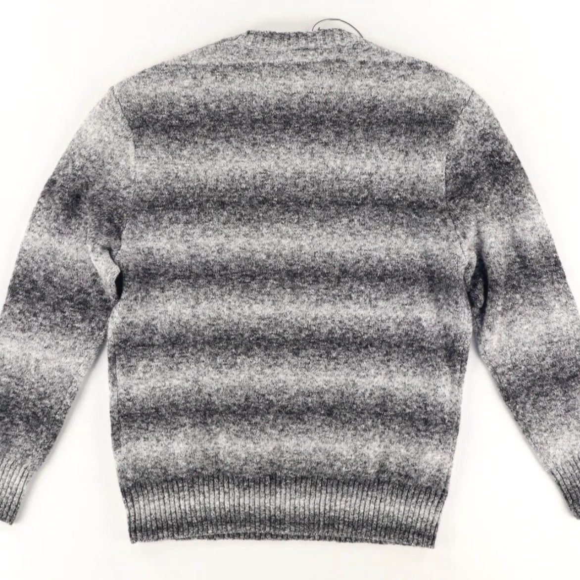 Vintage VRST Shirt Gray Men's S Relaxed Cozy Striped Crew Neck Long Sleeve Sweater 20in Pit to Pit 27in Vintage No (if not vintage) Size US S / EU 44-46 / 1 - 4 Thumbnail