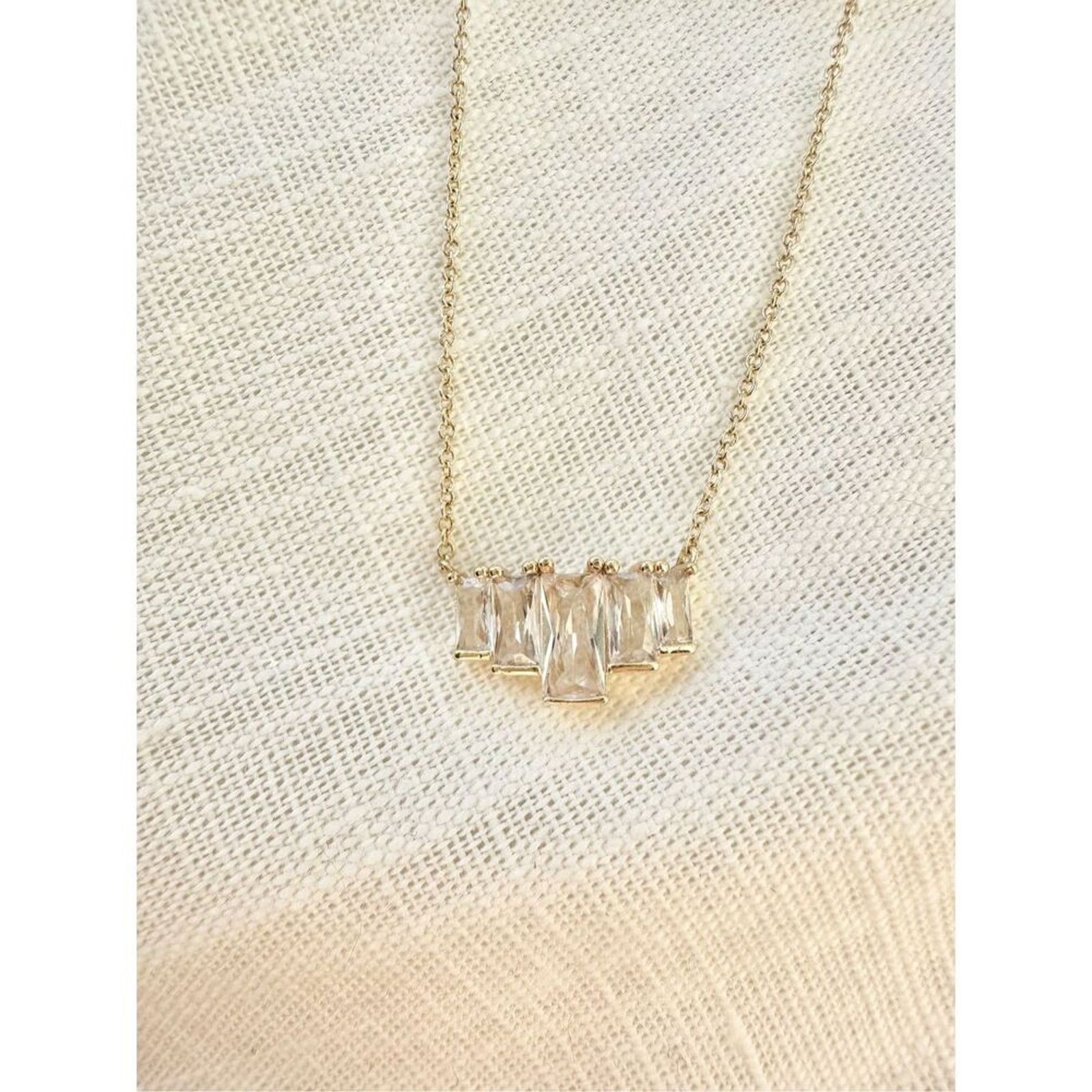 Nordstrom Nordstrom Cubic Zirconia Pendant Necklace - Excellent! Size ONE SIZE - 1 Thumbnail