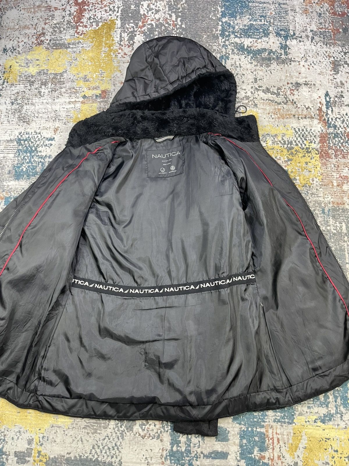 Nautica Nautica Water Resistance Quilted Puffer Jacket Size M / US 6-8 / IT 42-44 - 9 Thumbnail
