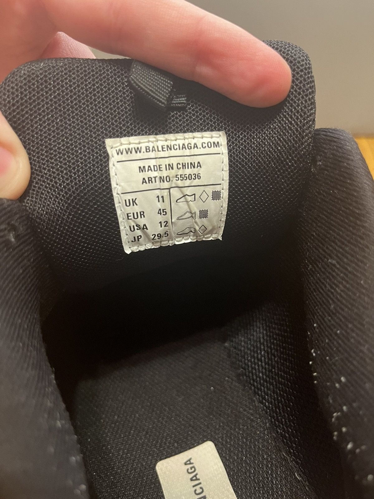 Balenciaga Balenciaga Track LED Sneaker Size US 12 / EU 45 - 7 Thumbnail