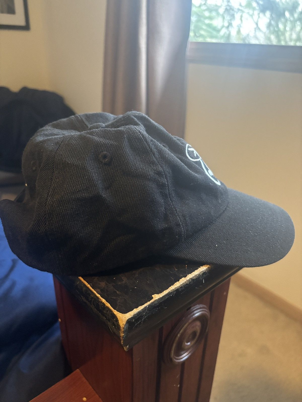 Supreme Supreme Aphex Twin 6-Panel Hat, Black Size ONE SIZE - 4 Thumbnail
