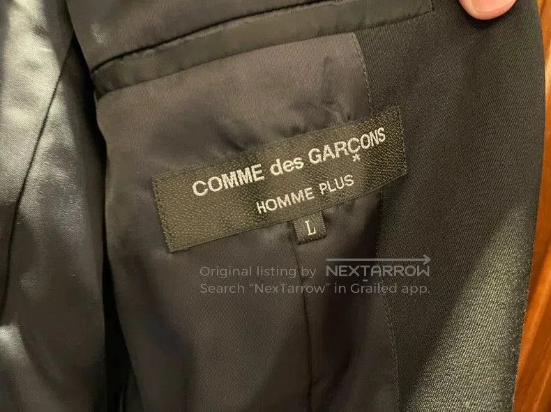 Comme des Garcons Comme des Garcons Homme Plus Wool Coat. Size US L / EU 52-54 / 3 - 4 Thumbnail