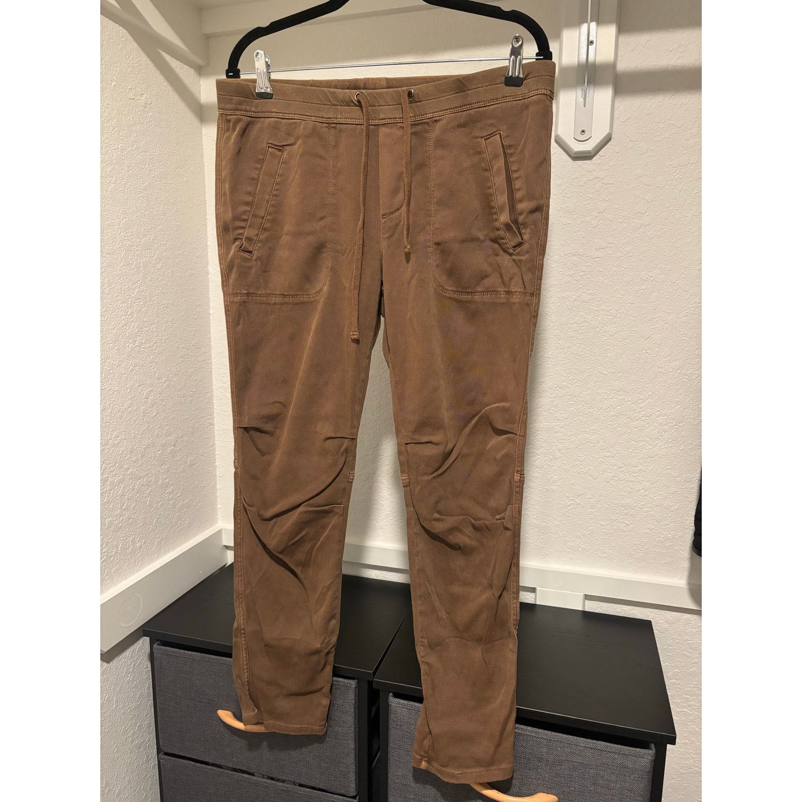 James Perse JAMES PERSE SOFT DRAPE PANT Sz 8 Size 30" / US 8 / IT 44 - 11 Thumbnail
