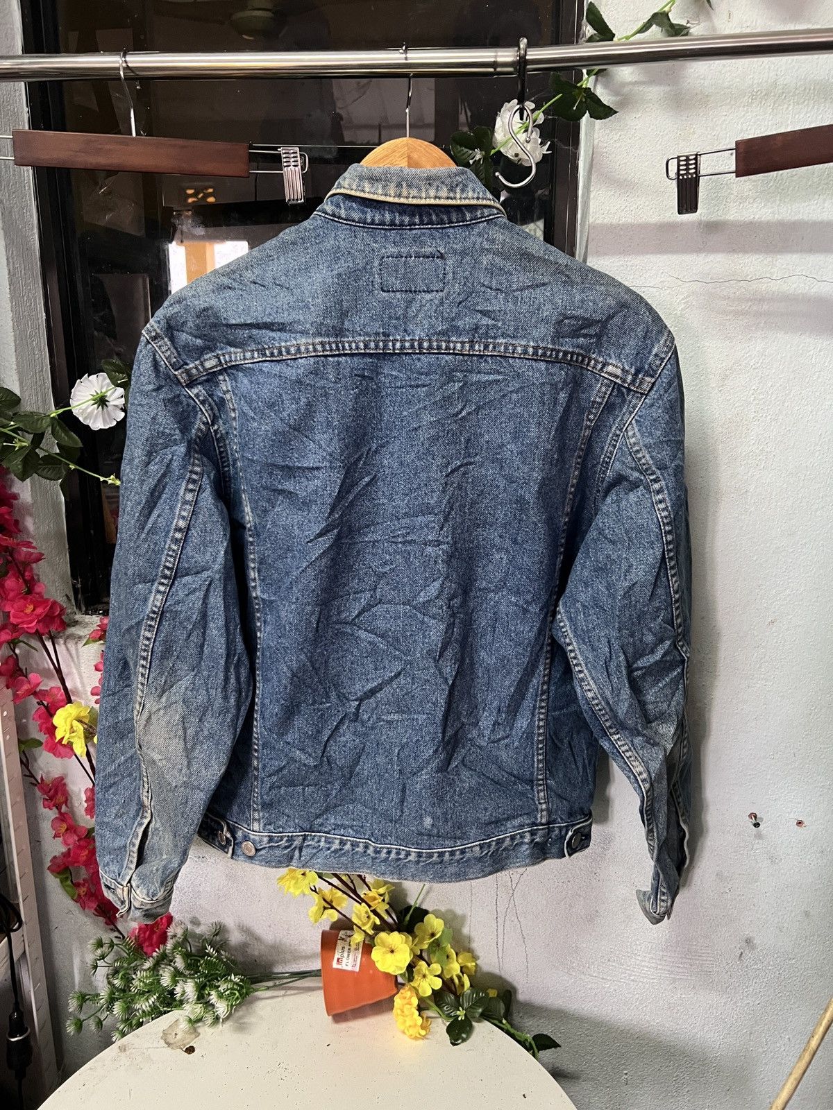Levi's Vintage Clothing Vintage Trucker Levis Denim Orange Tag Size US M / EU 48-50 / 2 - 2 Thumbnail