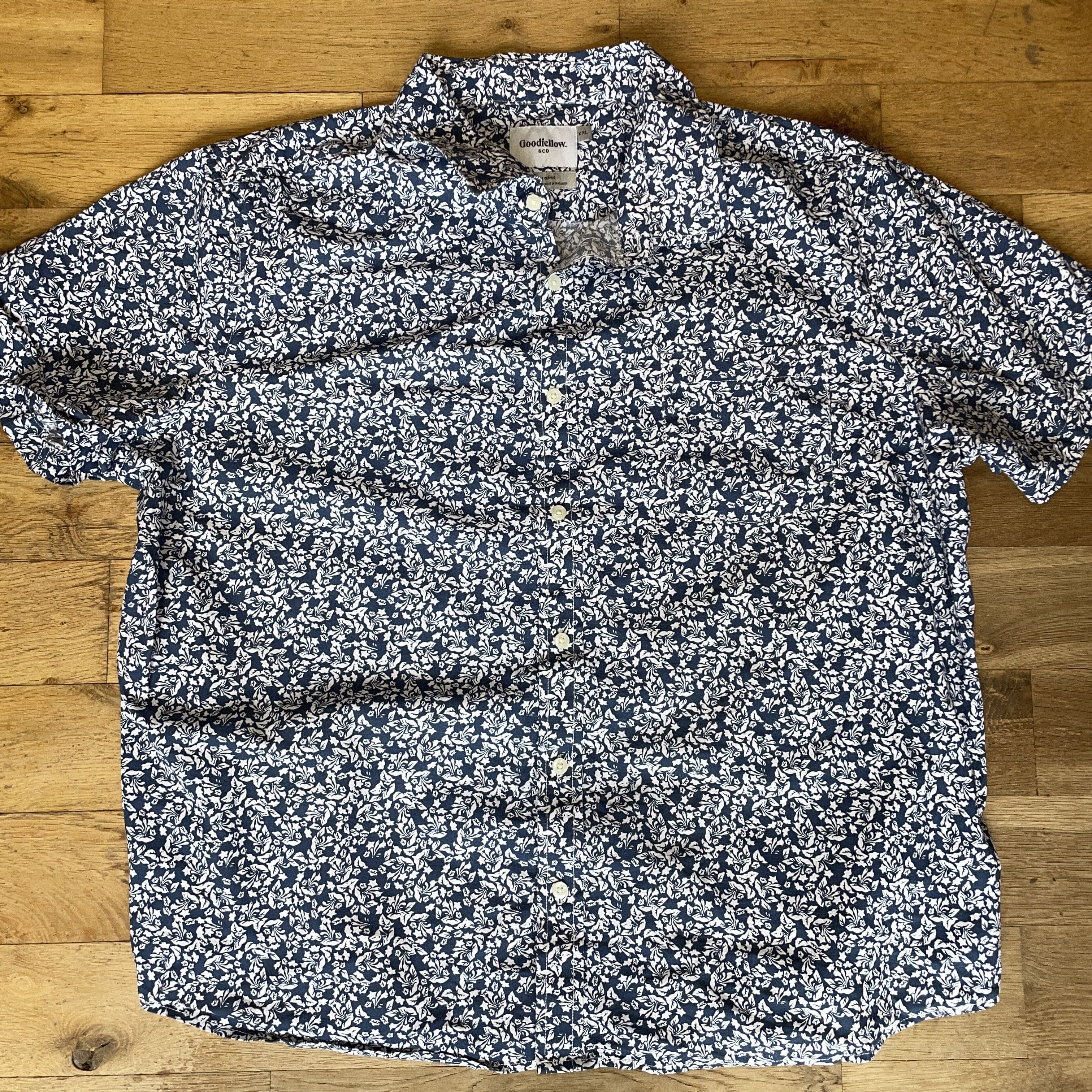 Other Goodfellow Men's Holiday Shirt Flowers Fashion Size 2xl Size US XXL / EU 58 / 5 - 1 Thumbnail