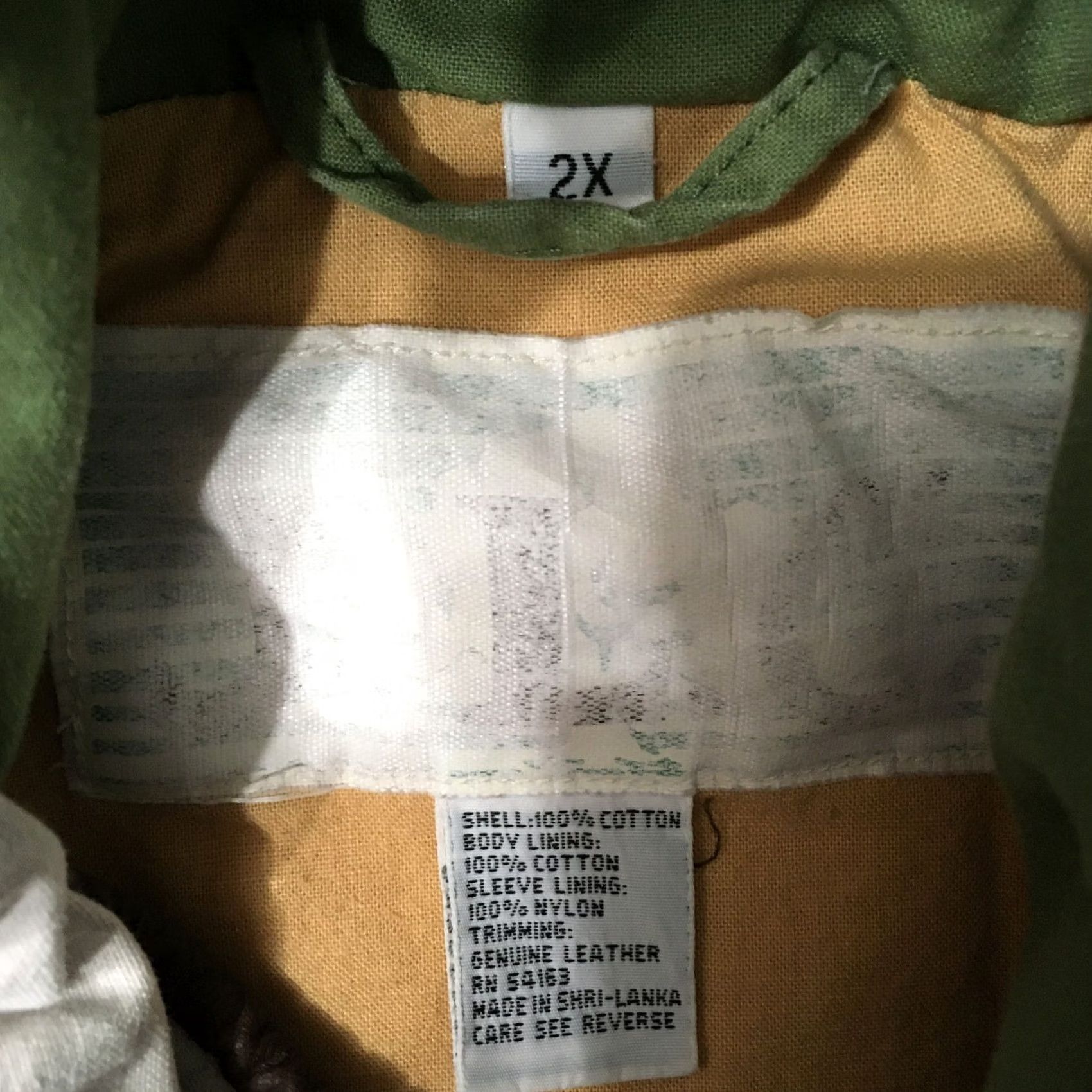 Vintage VINTAGE JLC Jacket Womens 2XL Beige Vtg 90s Soft Distressed Grunge Y2K Coat LEATHER TRIM Size XXL / US 16-18 / IT 52-54 - 3 Thumbnail