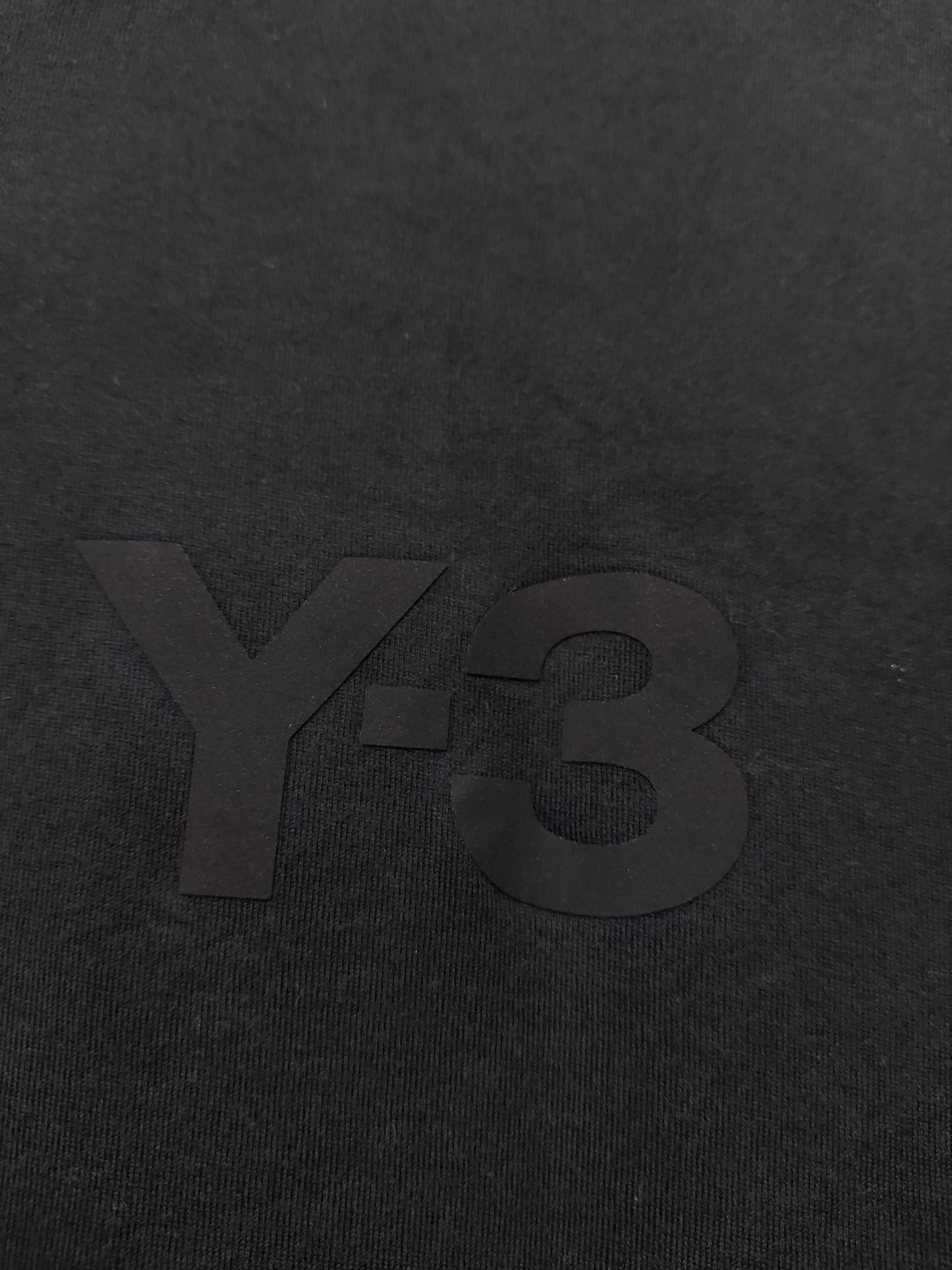 Adidas × Y-3 YOHJI YAMAMOTO X ADIDAS Y-3 LOGO LONGSLEVEE Size US M / EU 48-50 / 2 - 3 Thumbnail