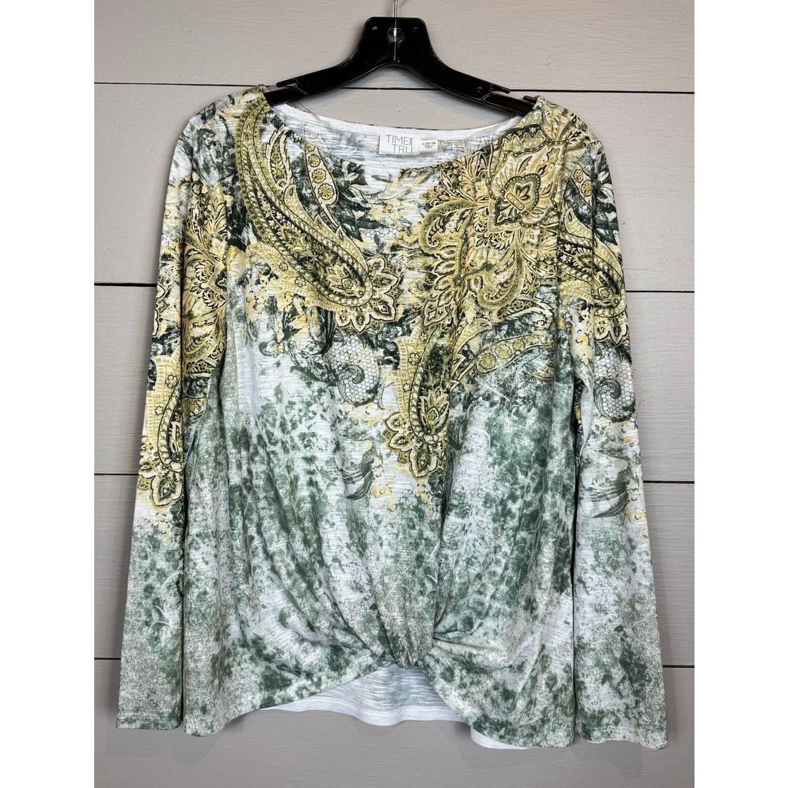 Other Time and Tru Long Sleeve Top Women's Size Large Size L / US 10 / IT 46 - 1 Thumbnail