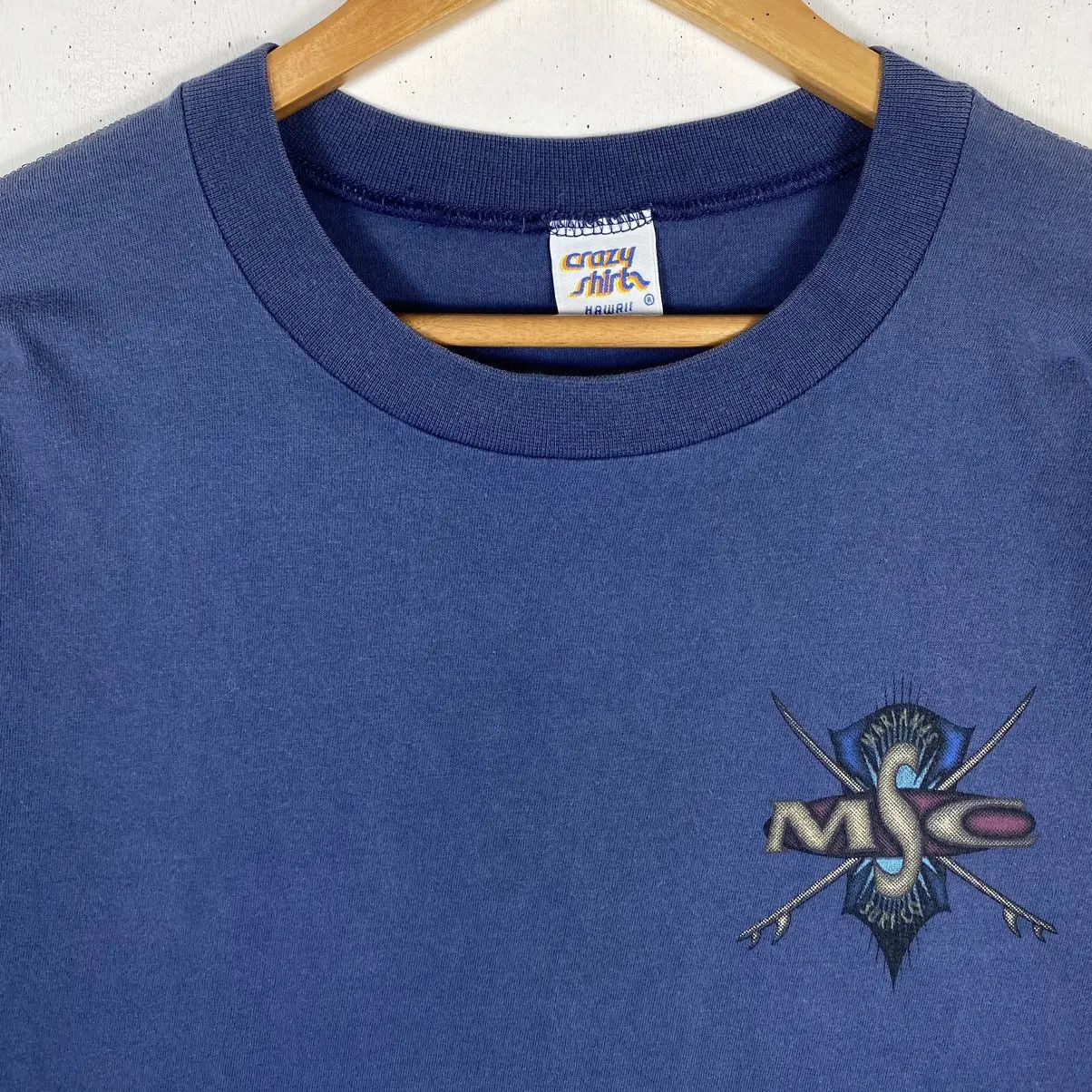Other Vintage 90's MARIANAS SURF Company Crazy Shirts Hawaii Tee Size US L / EU 52-54 / 3 - 7 Thumbnail