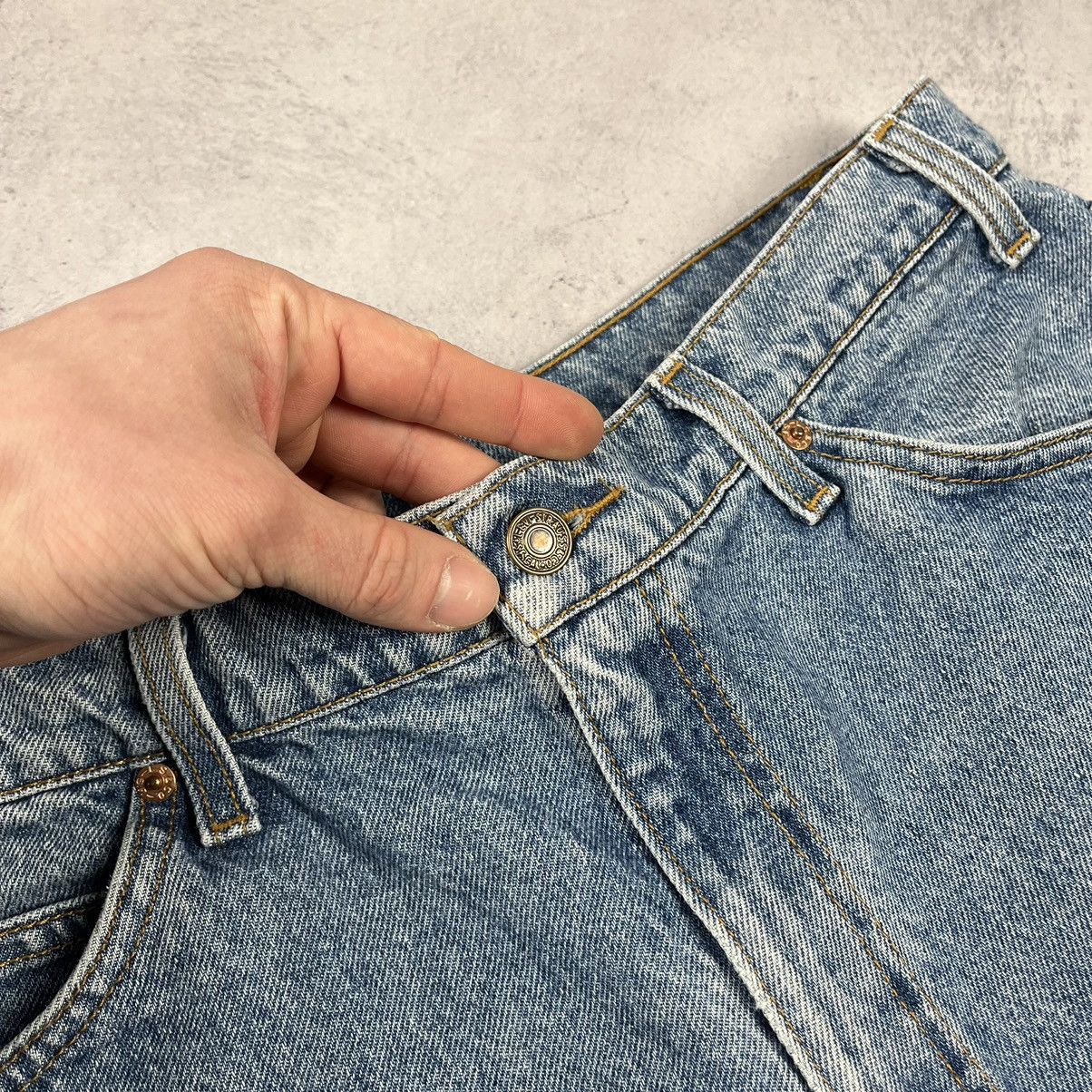 Levi's Vintage Levi’s 550 relaxed fit baby blue USA Jeans 90’s Size US 34 / EU 50 - 13 Thumbnail