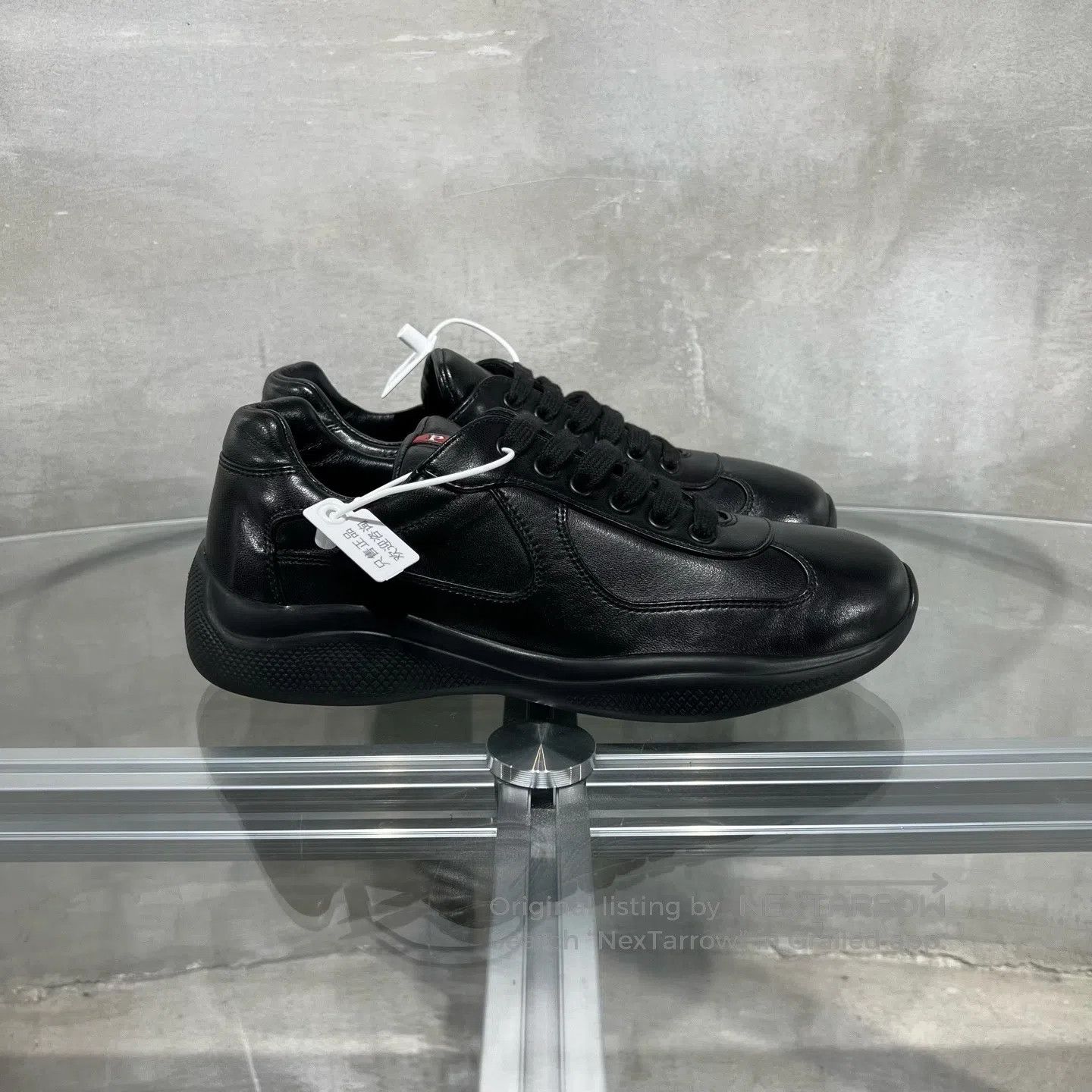 Prada Prada America's Cup Black Casual Shoes Size US 5.5 / EU 38 - 4 Thumbnail