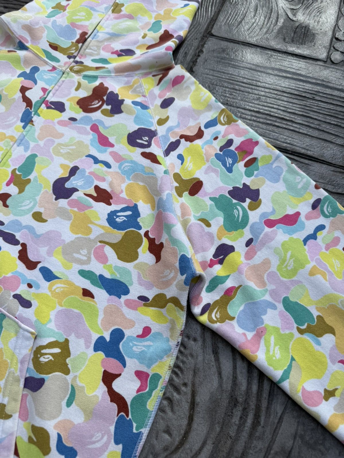 Bape OG 2000s BAPE Candy Camo Fullzip Hoodie Nigo Era "L" Size US L / EU 52-54 / 3 - 3 Thumbnail