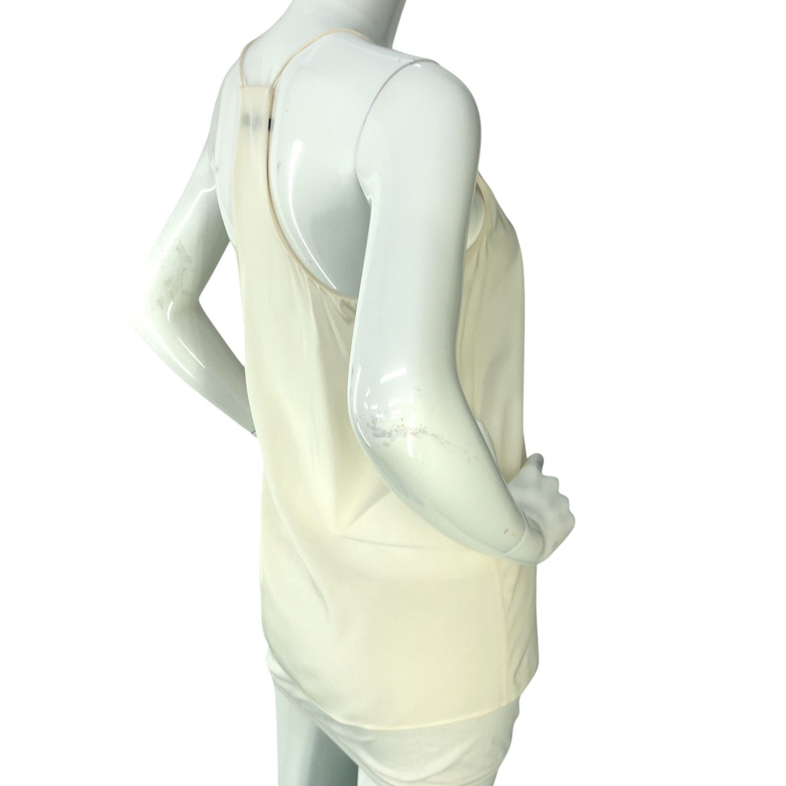 Tibi Tibi Sizs 4 Top Silk Shell Racerback Cami Spaghetti Strap Size S / US 4 / IT 40 - 8 Thumbnail
