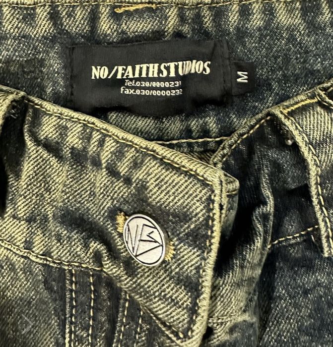 Streetwear NO FAITH STUDIOS HEAVY WAVE DENIM | Grailed