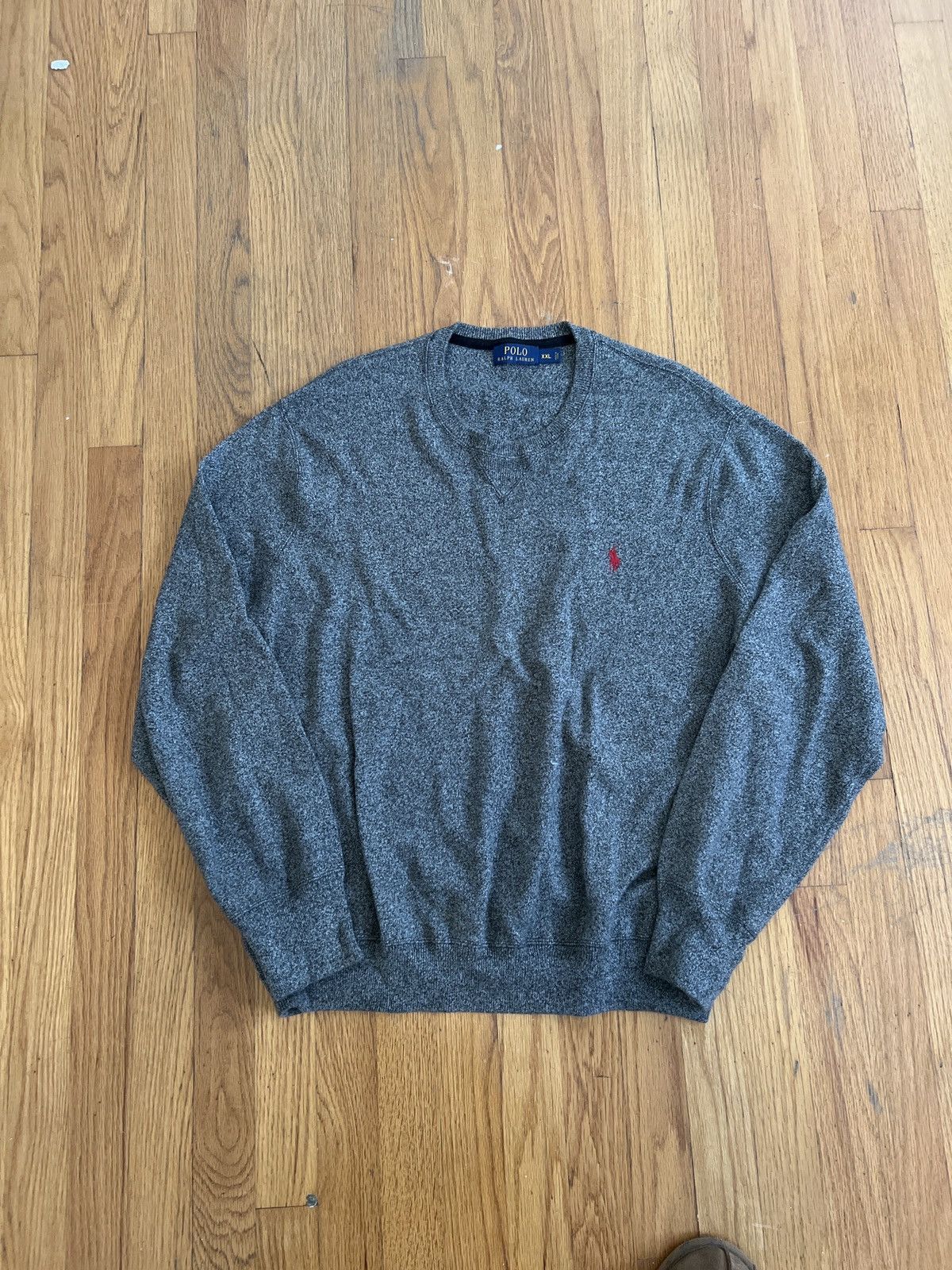 Polo Ralph Lauren Ralph Lauren grey knit sweater Size US XXL / EU 58 / 5 - 1 Thumbnail