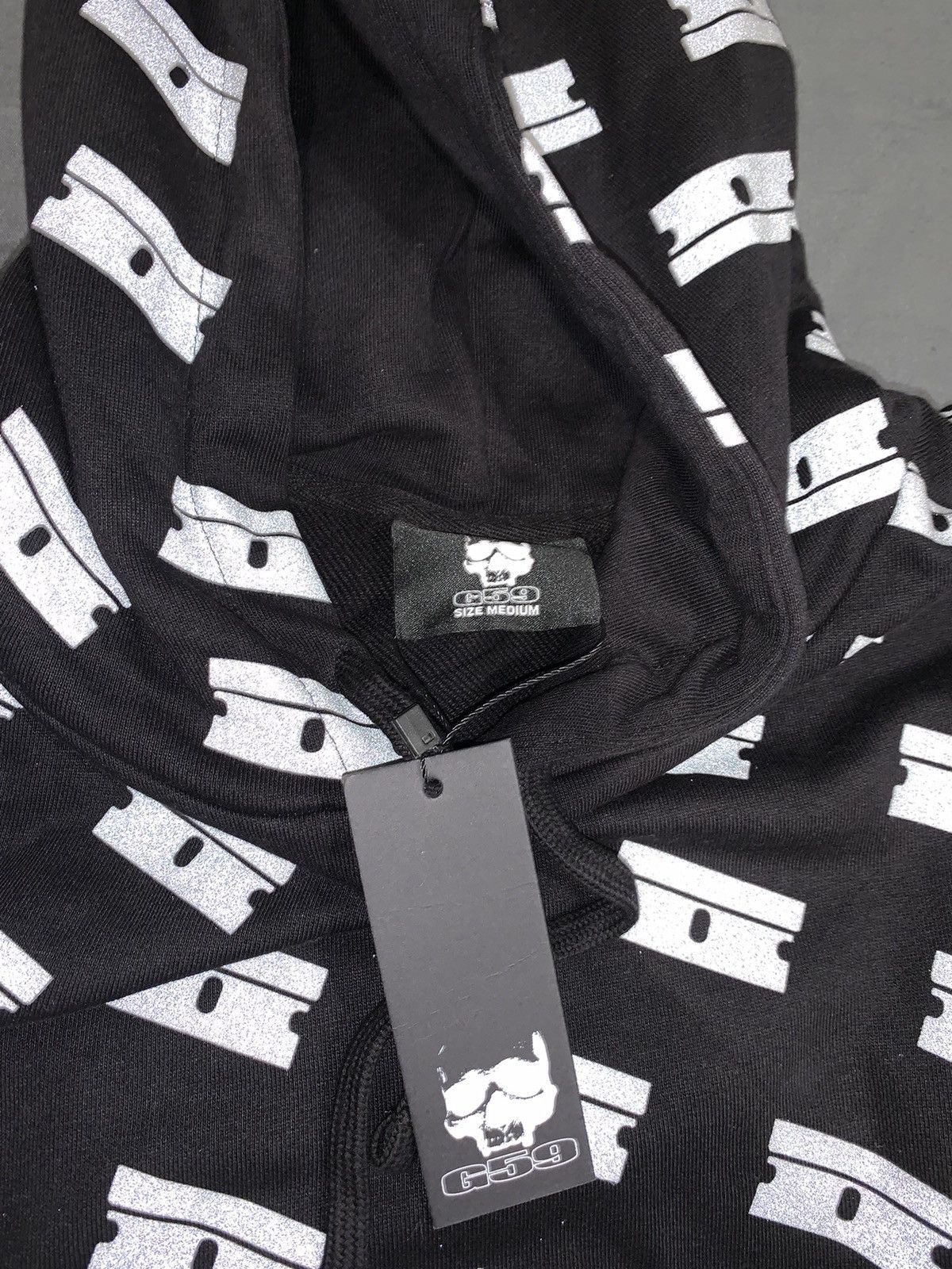 G59 Records G59 3m Razorblade hoodie Size US M / EU 48-50 / 2 - 4 Thumbnail